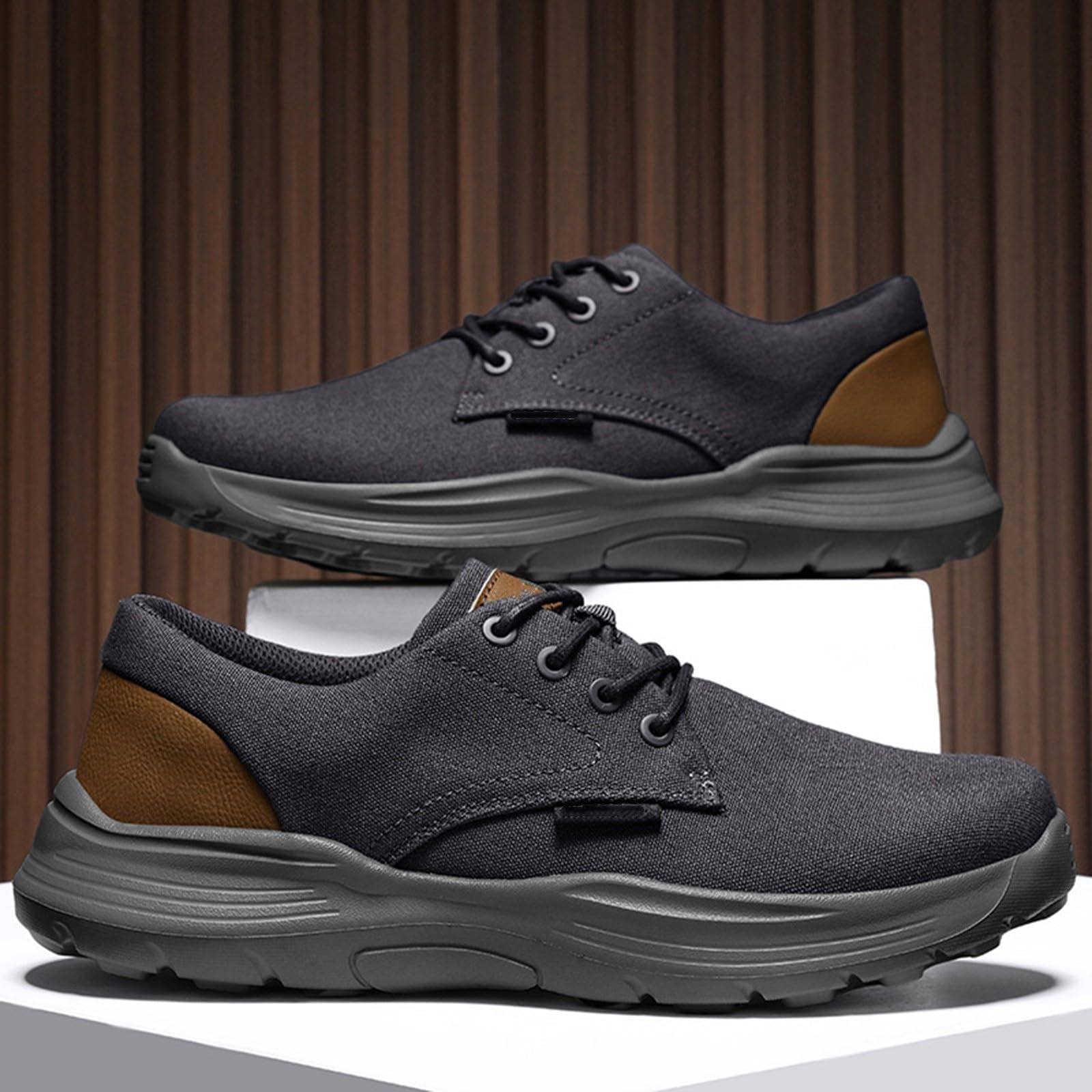 Zapatillas de caminar ligeras zapatillas deportivas ortopédicas para hombre