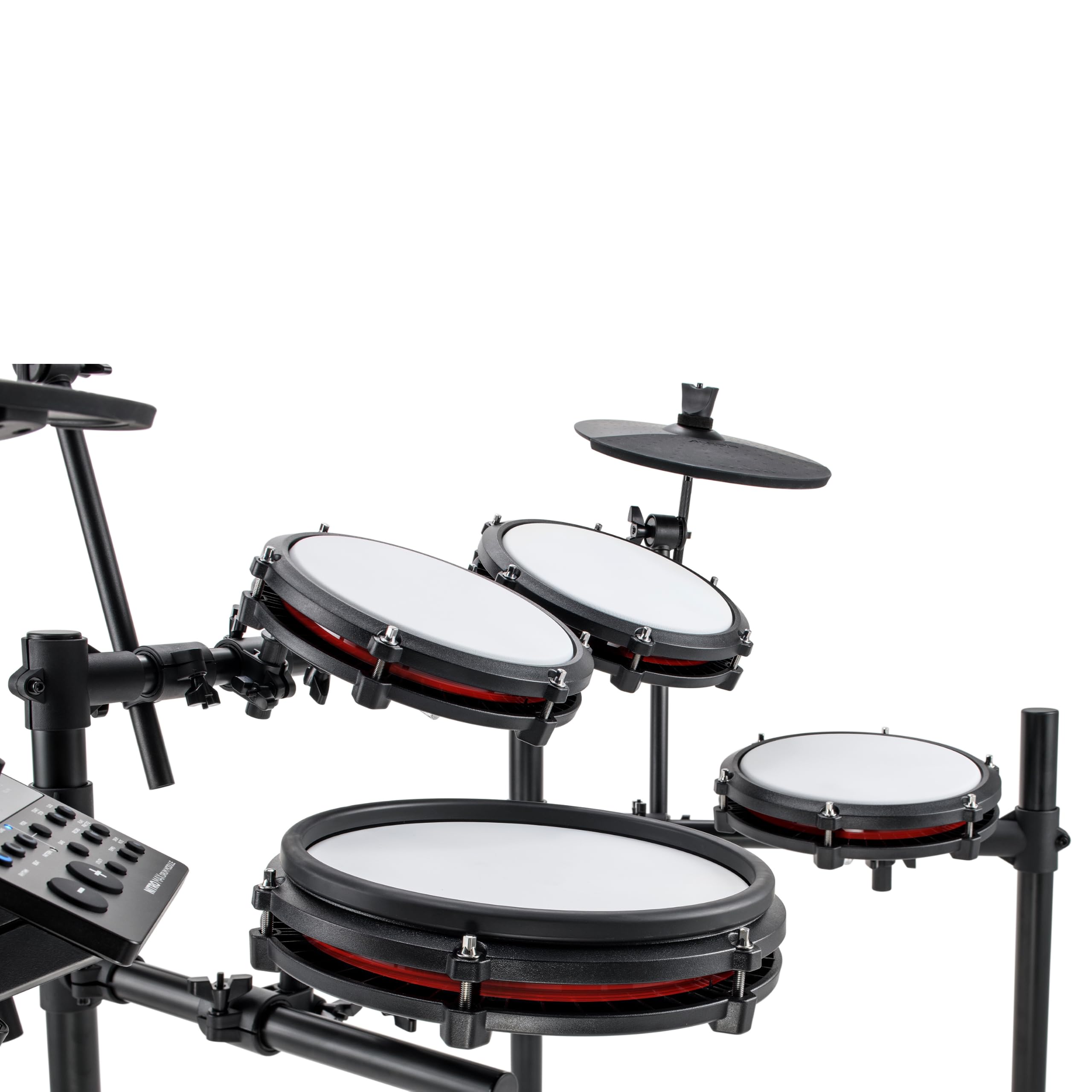 Alesis Nitro Max Kit Eight Piece Electronic Drum Kit with Mesh Heads and Bluetooth — Amazon image 10