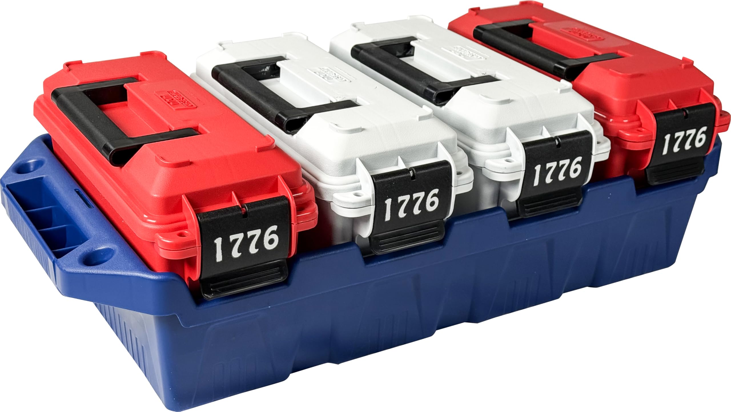 Amazon.com: MTM AC4C-1776 4-Can Ammo Crate, 30 Cal, Convenient