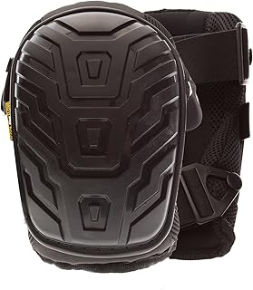 Knee Pads, Black, Plastic, Non-Marring, PR