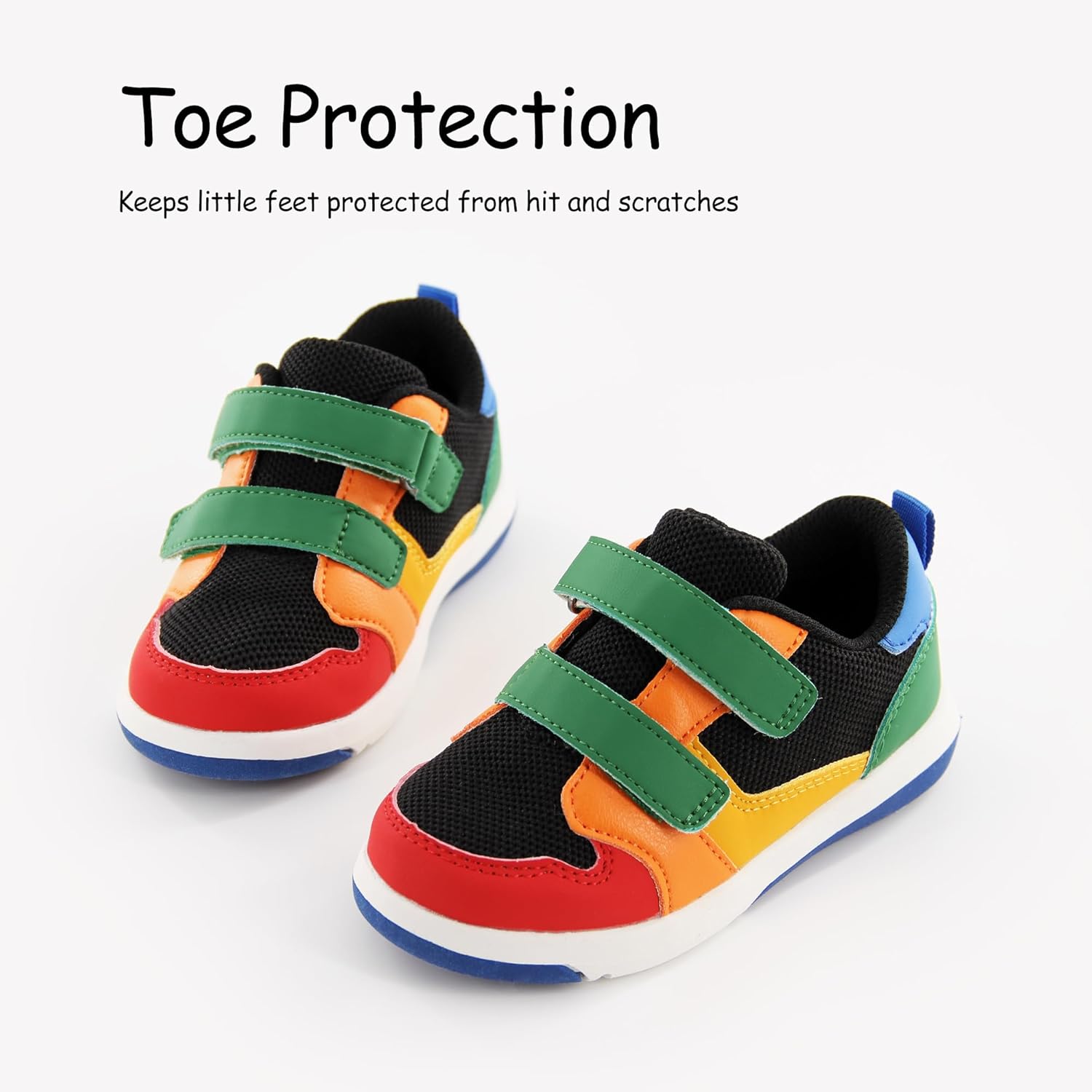 SKYWHEEL Toddler Boys Girls Tennis Shoes Kids Slip On Barefoot Shoes Wide Casual Walking Running Sneakers for Little Kids - Image 4