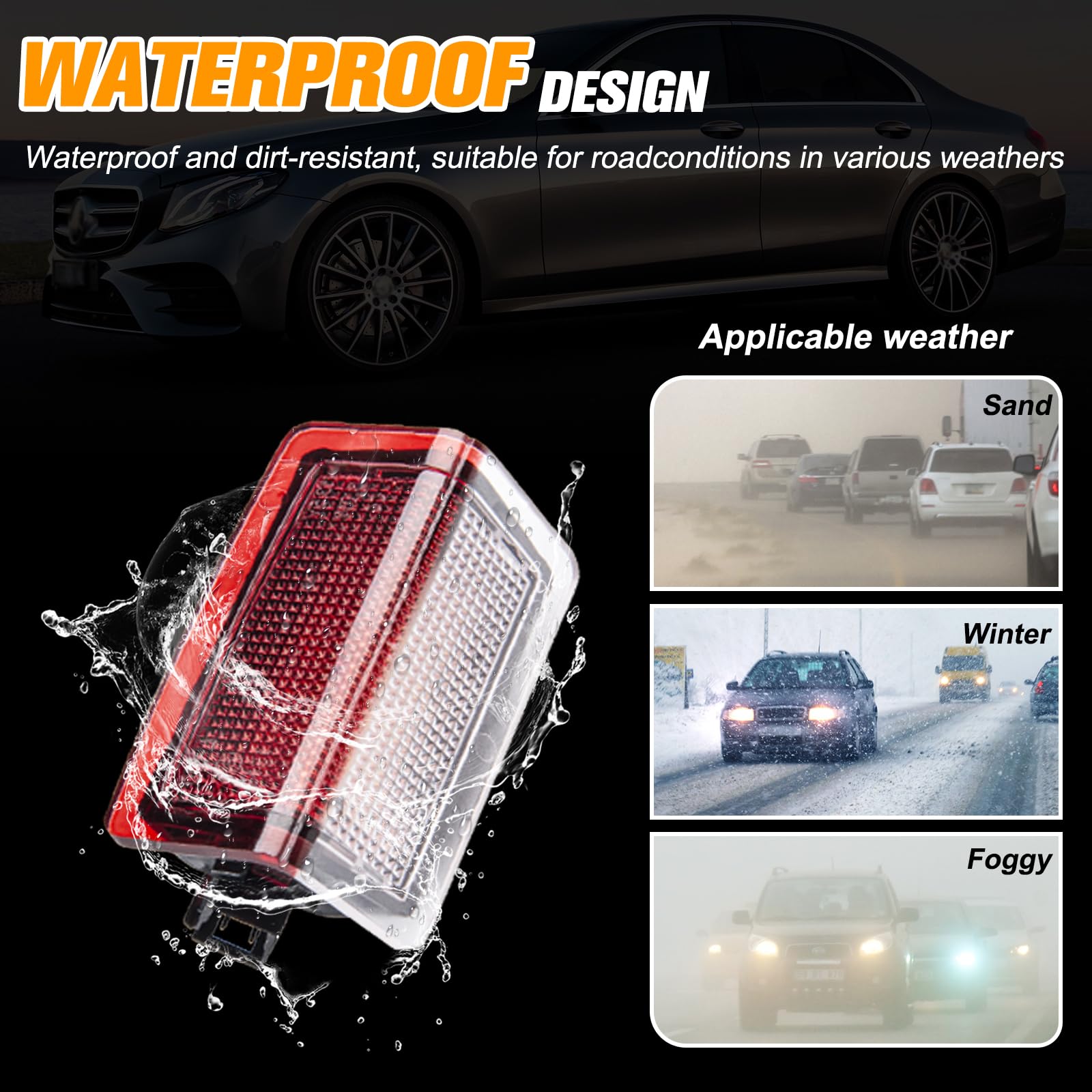 Illuminazione interna a LED, illuminazione d'ingresso per A W176 B W246 C Coupe Class W205 W212 W166 X164 GLC GLE GLS GLA, bianco
