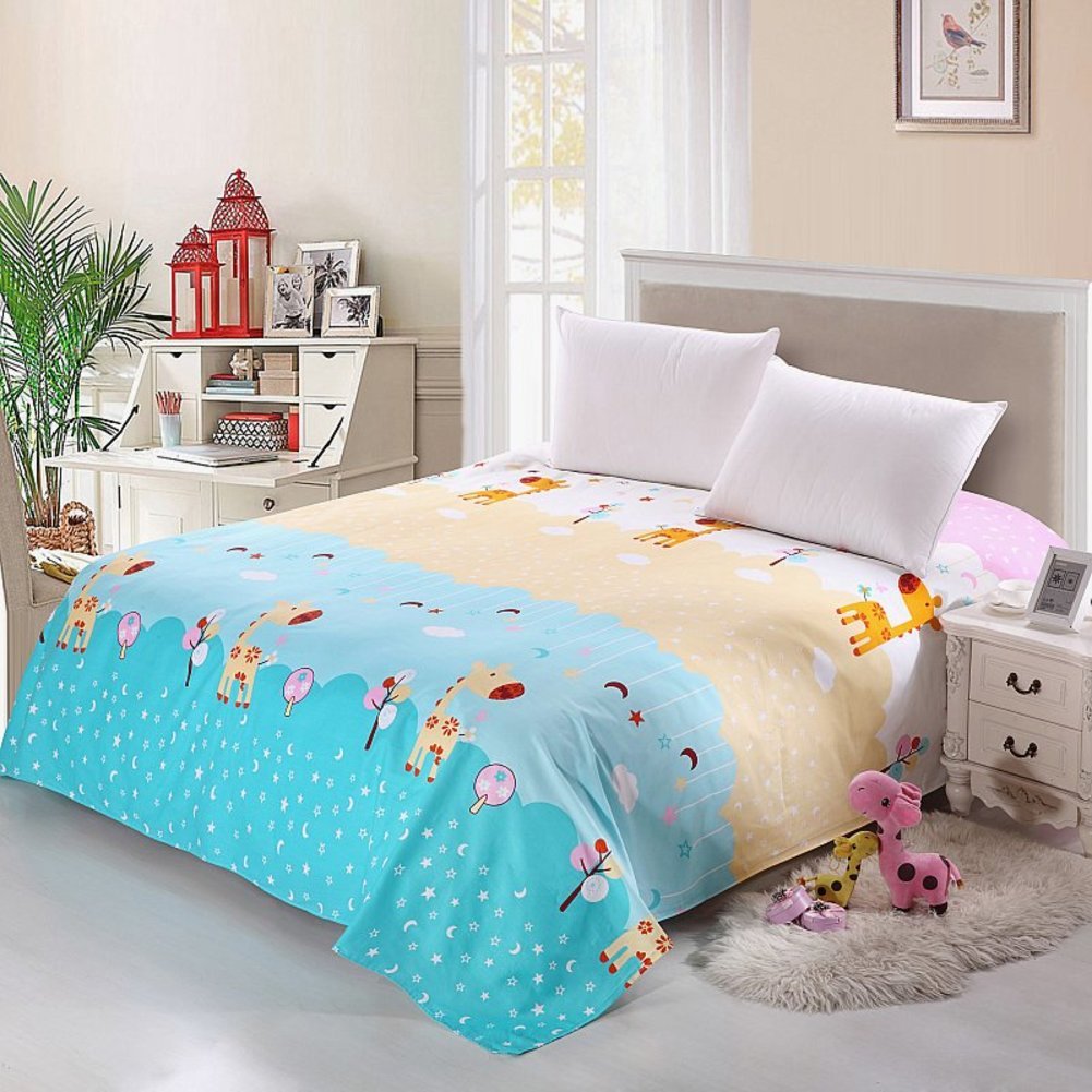 Toile de lin et double coton sergé 180x230cm de qualité supérieure