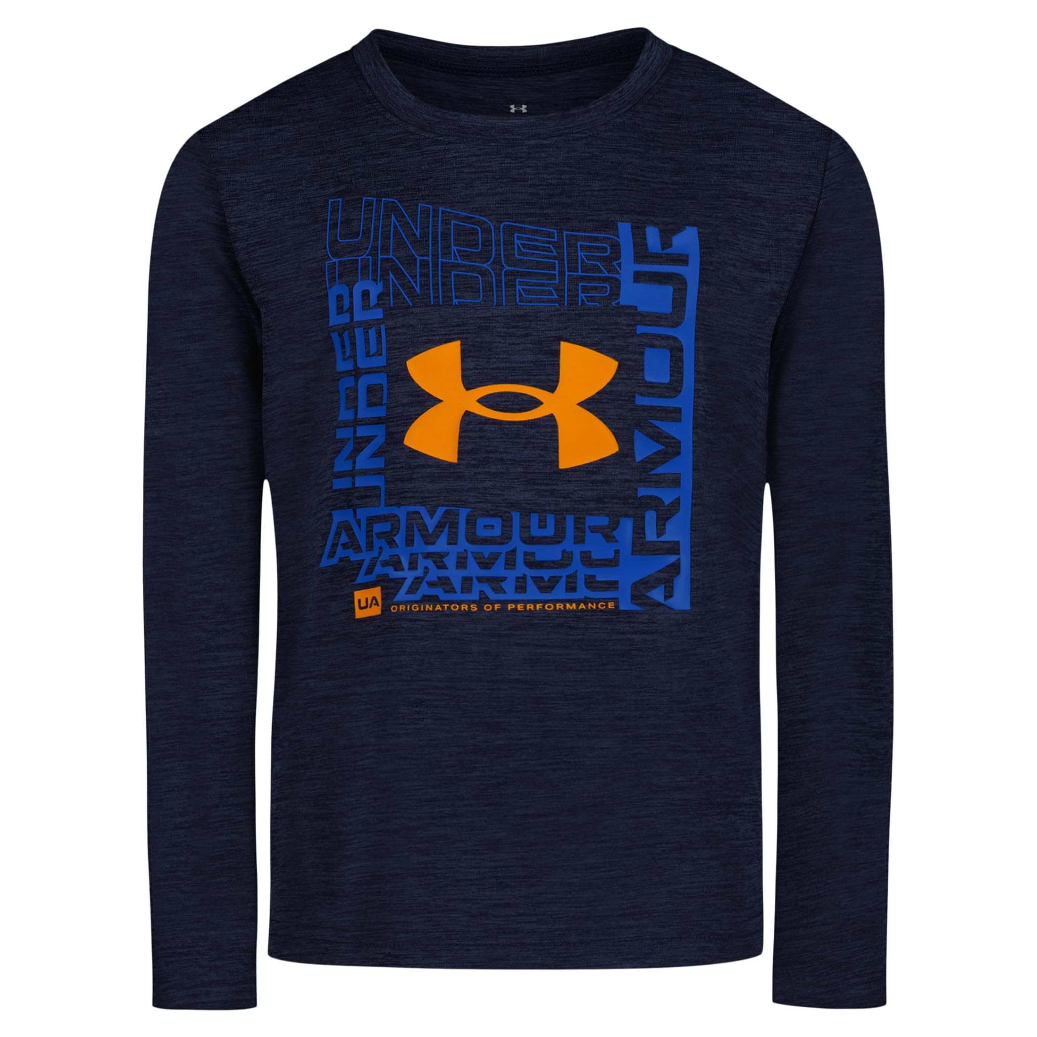 Under Armour Boys' Long Sleeve Logo Graphic T-Shirt, Lightweight &amp; Breathable, Relaxed Fit