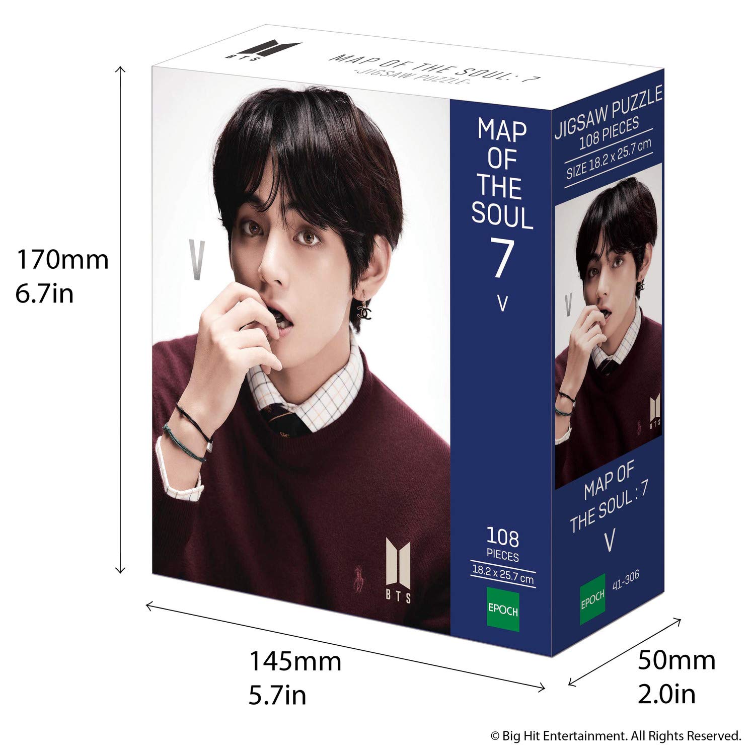 BTS公式パズル　全メンバー7個セット MAP OF THE SOUL：7 新品 Amazon | エポック社 108ピース ジグソーパズル BTS MAP OF THE SOUL