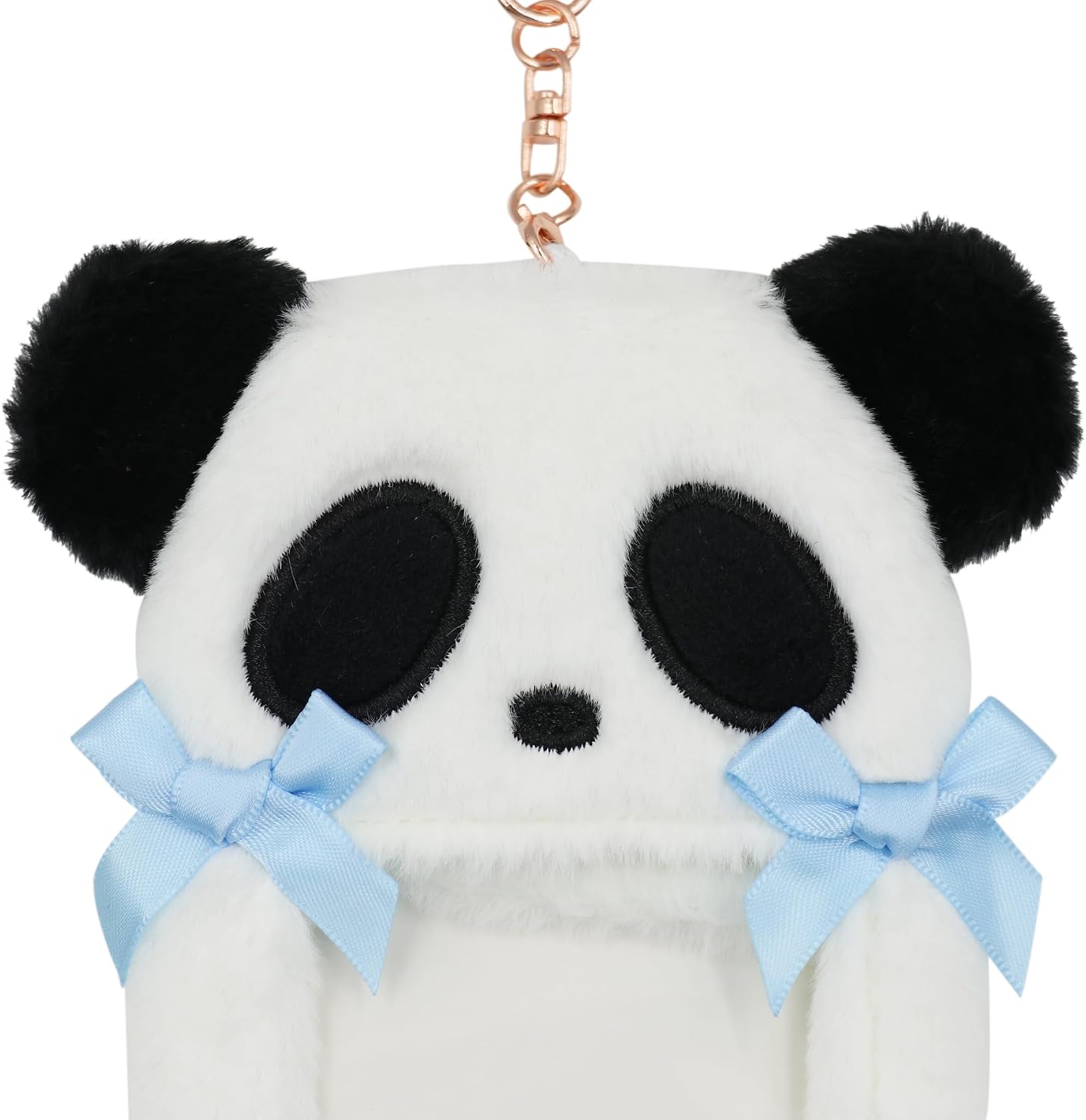 Plush Postcards Sleeve Photocard Holder Id Credit Card Case Protection Cover Bank Card Protector Birthday Gift,Panda 1#
