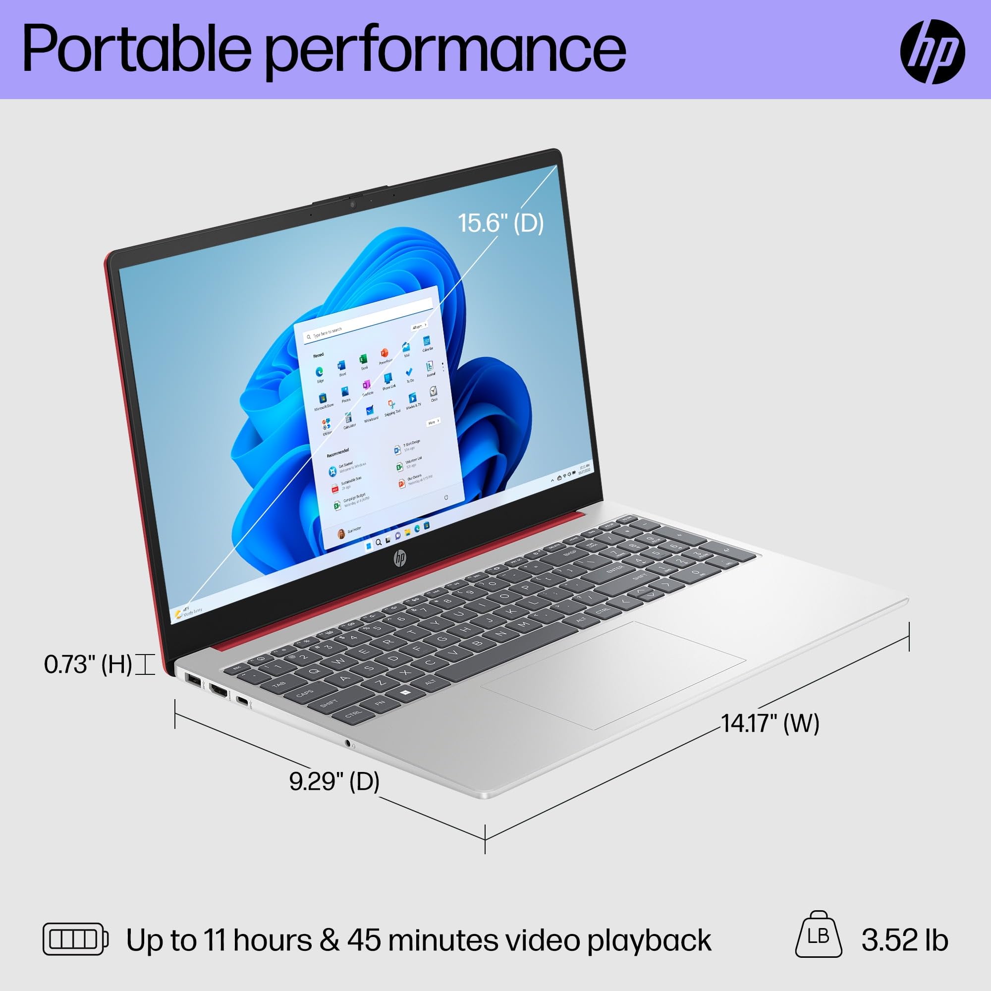 Amazon.com: HP Laptop Computer 2024, 15.6