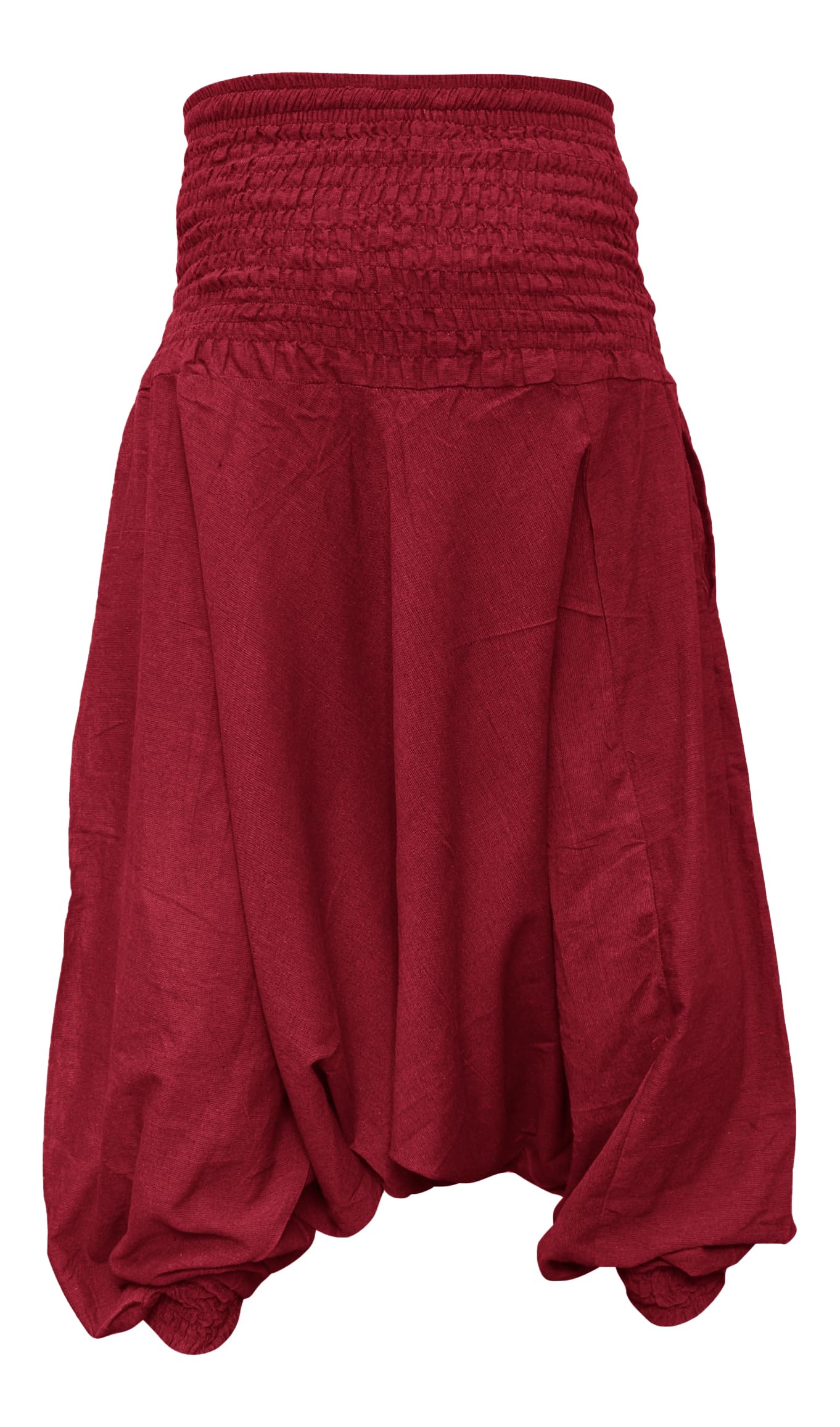 Shopoholic Fashion Pantaloni da Donna Semplici Hippy Harem Aladdin