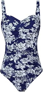 Aidotop Womens One Piece Swimsuit Tummy Control with Ruched 