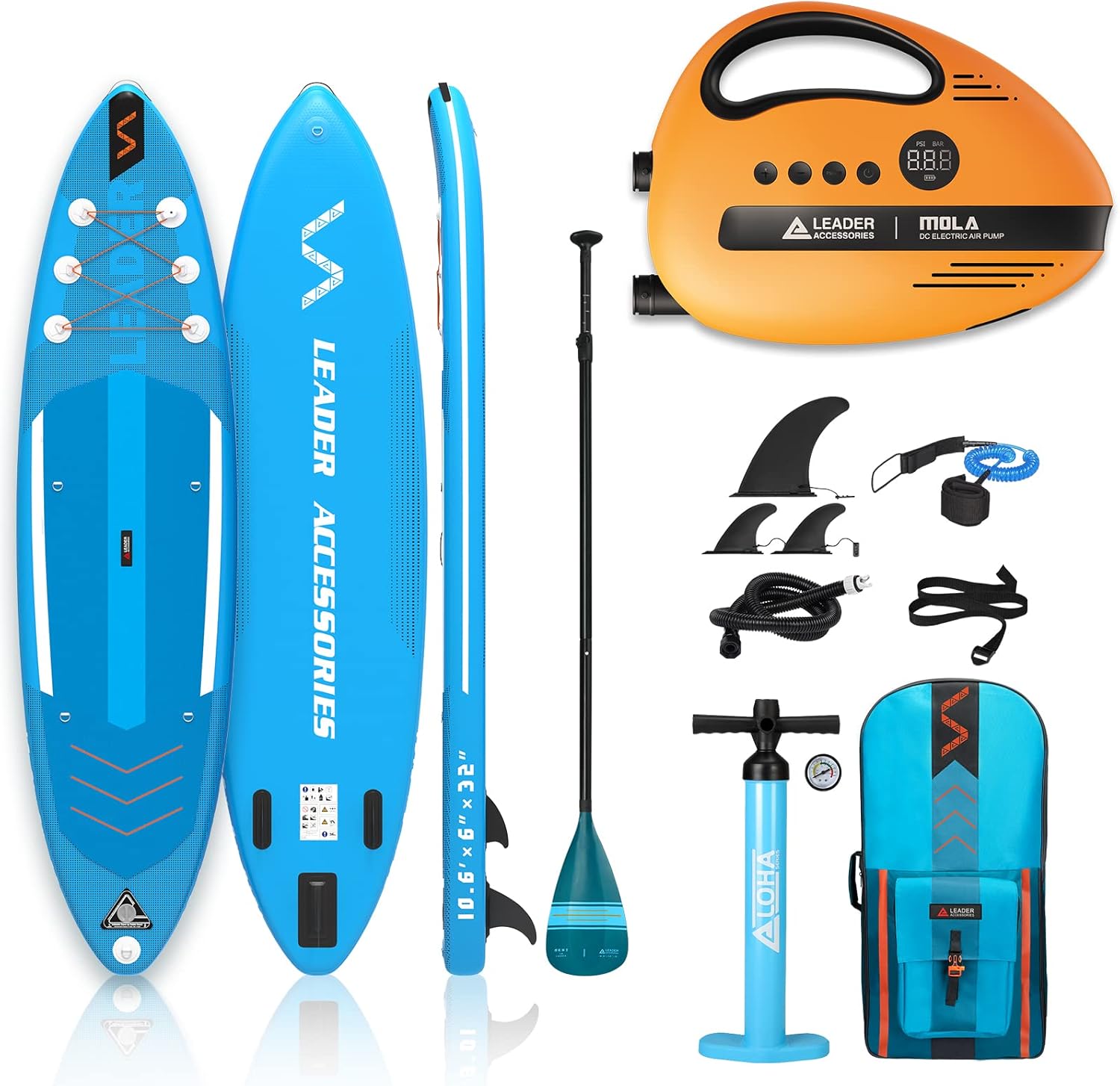 Leader Accessories 10'6" x 32" x 6" Inflatable Stand Up