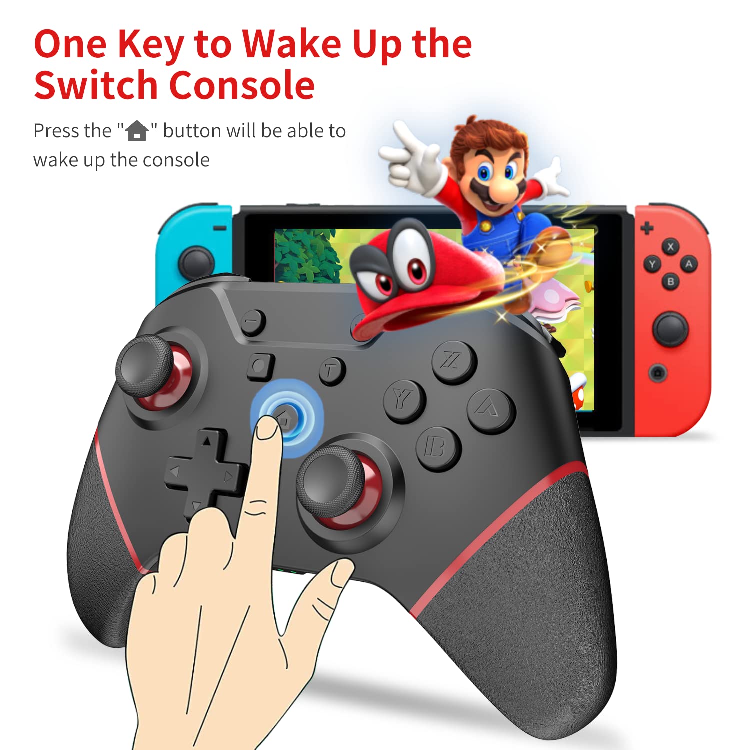 Switch Controller with Back Buttons, Switch Pro Controller for