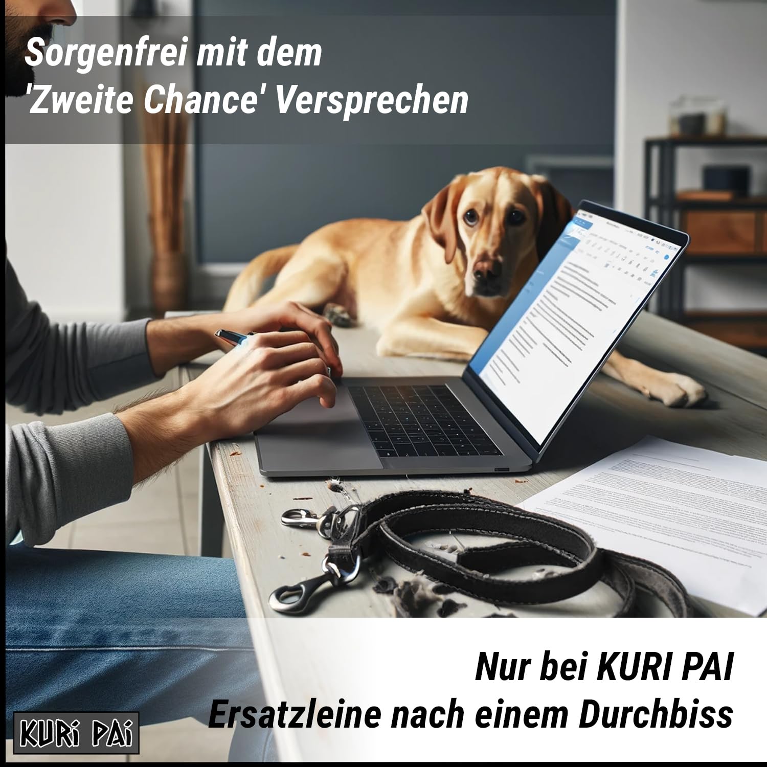 Komfortable Hundeleine 3m | Verstellbare Hundeleine mittelgroße Hunde | Bambusviskose | Strapazierfähig und weich | Perfekt für alltägliche Spaziergänge | M (2.0cm Breit) - Rot