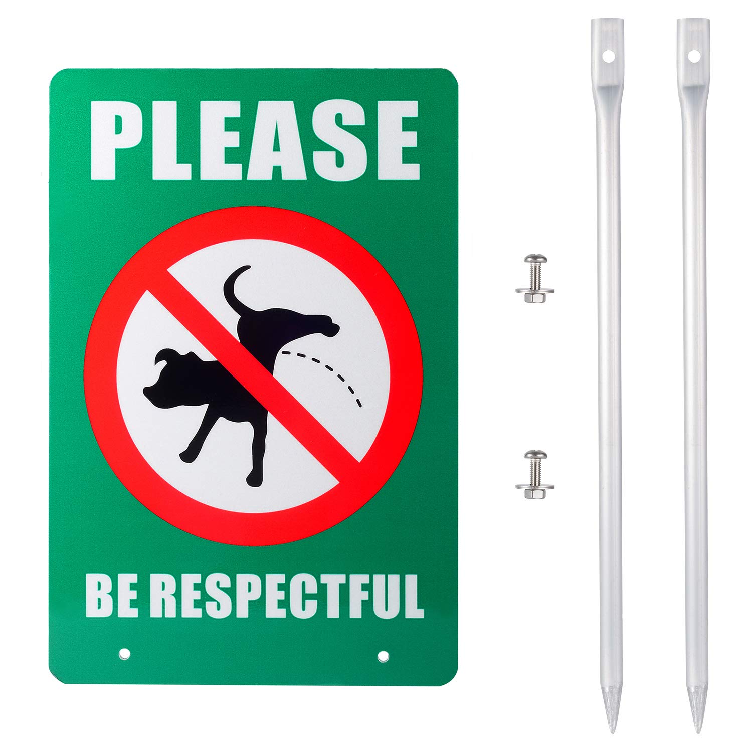 Younar No Dog Pee Sign No Dog Signs For Yard Stop Dogs From Peeing On