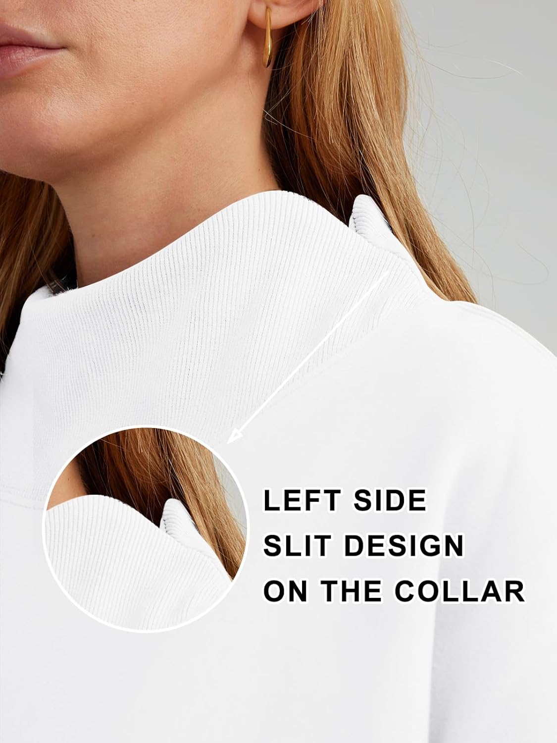 Trendy Queen Womens Oversized Sweatshirts Turtleneck Pullover Long Sleeve Hoodies Tops Fall Fashion Outfits 2026 Clothes - Image 6