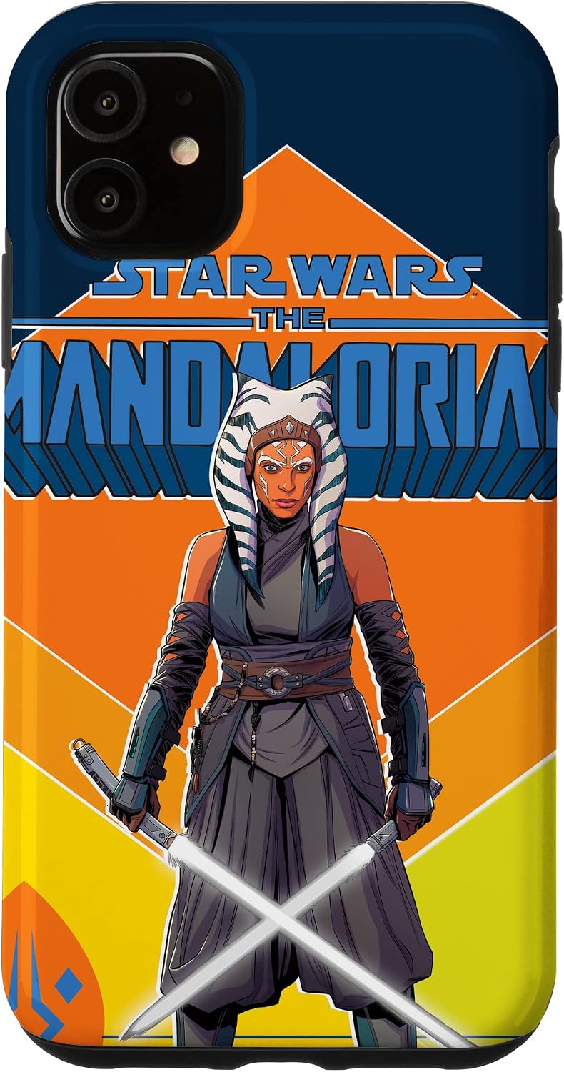 Star Wars The Mandalorian Ahsoka Tano Retro Comic Book Cover Case for iPhone 13 Pro Max