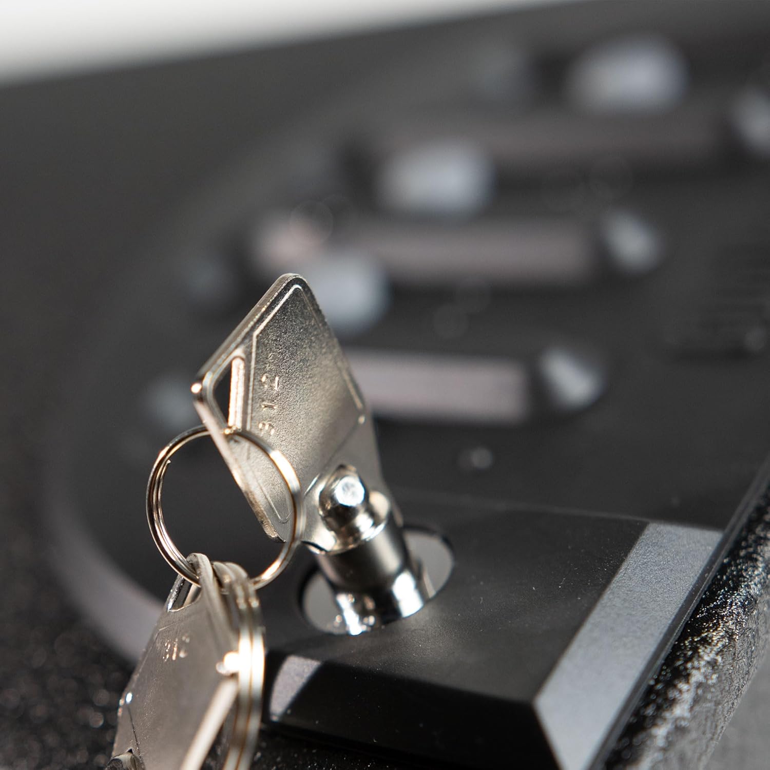 GunVault MultiVault Deluxe 2-Gun Quick Access Pistol Safe with No-Eyes Keypad, Motion Alarm & Interior Light – Secure Handgun Safe & Portable Lockbox