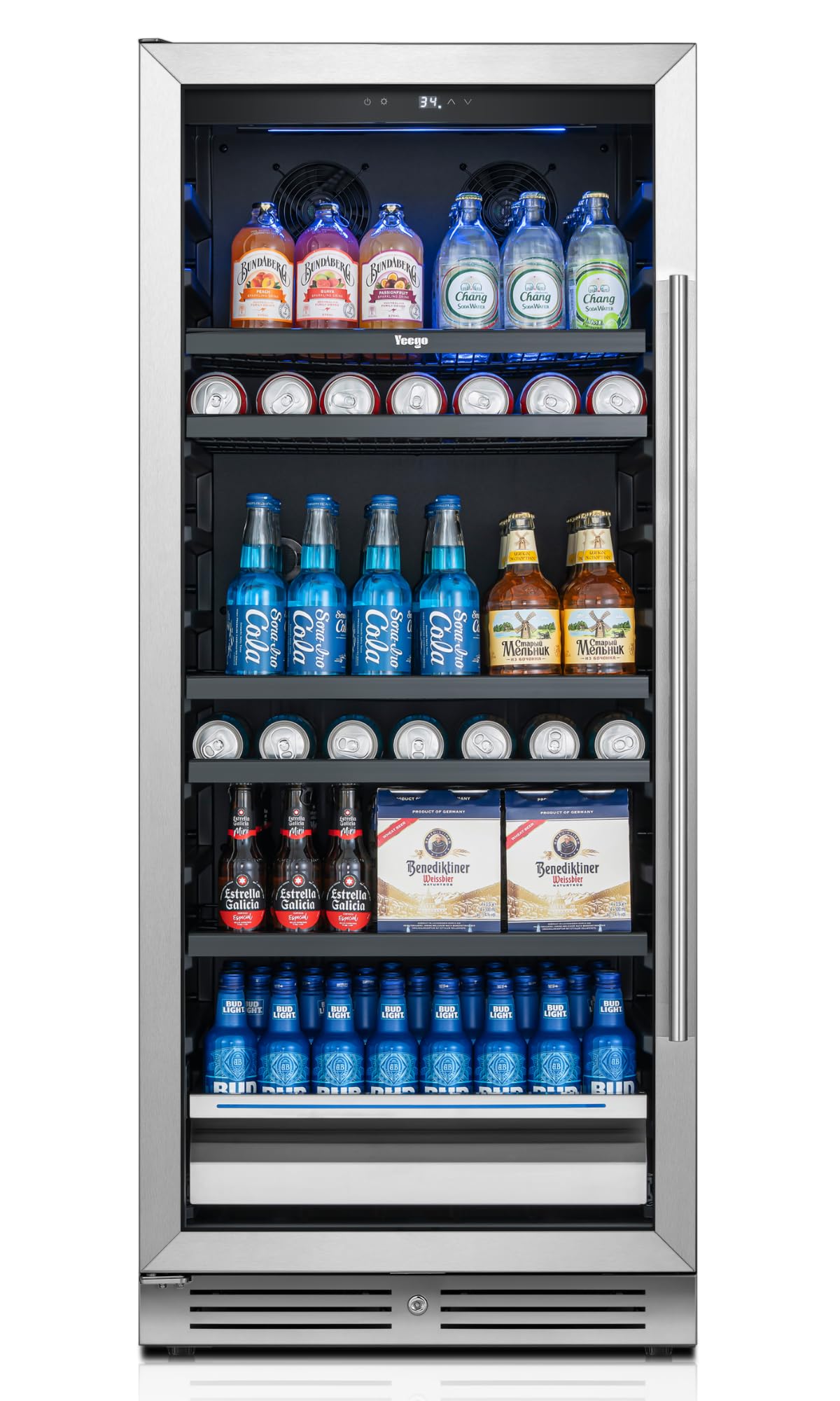 Yeego Beverage Cooler Silver