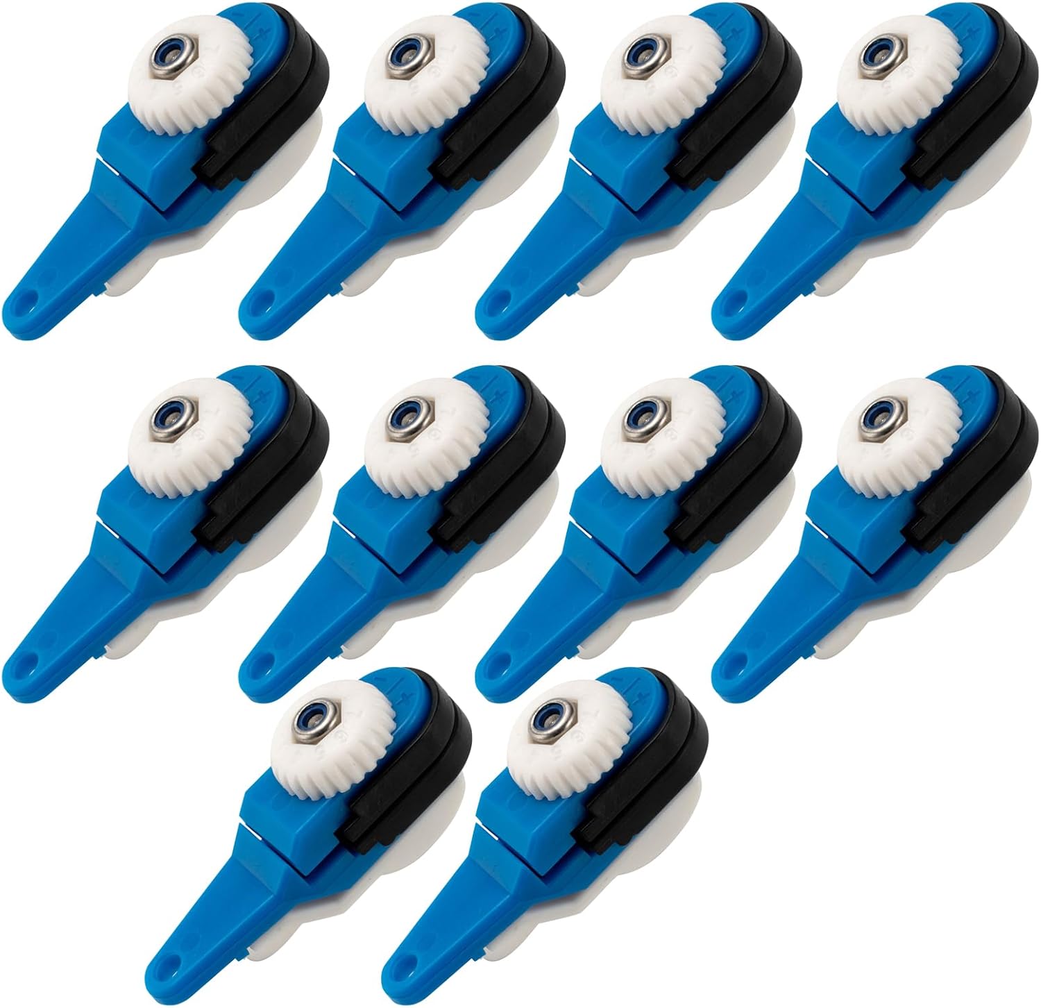 10Pcs Heavy Tension Snap Release Clips, Fishing Tension Snap Release Clips, Adjustable Fishing Downrigger Release Clips Clamp for Planer Board Offshore Fishing Weight Kite Trolling