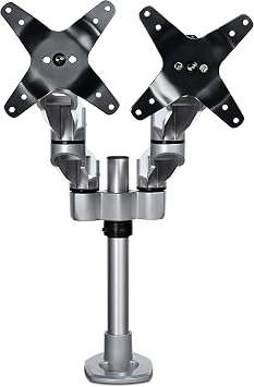 StarTech Desk Mount up to 27in, 17.6lb/8kg, Articulating, VESA ARMDUALPS