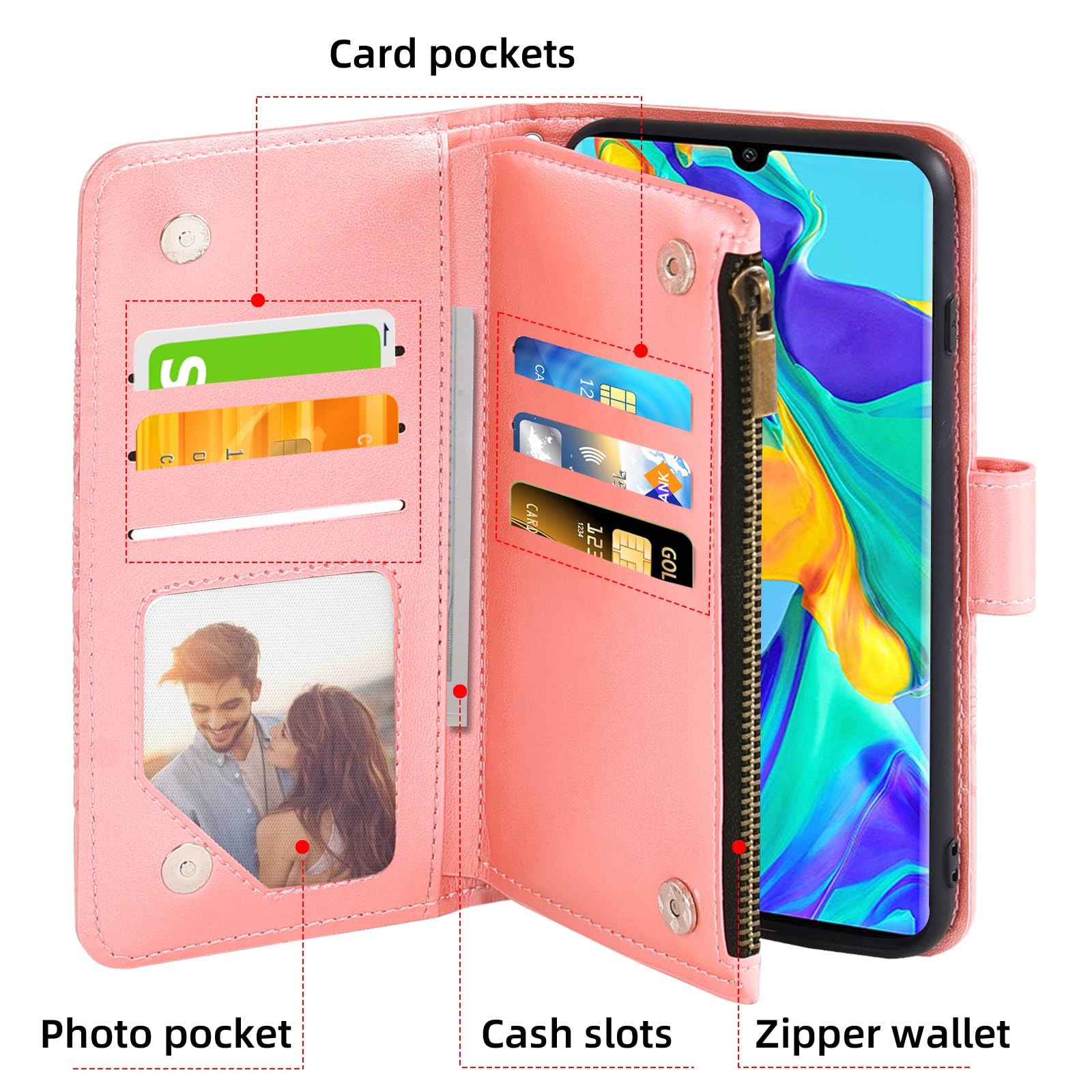 Jacyren - Custodia protettiva per Huawei P30 Pro, ultra sottile