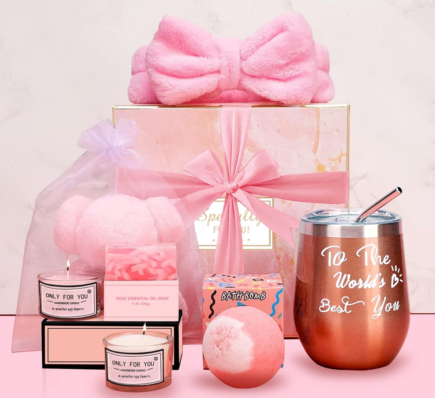 Birthday Gifts for Women,Gifts for Women Spa Gift Box Basket for Her