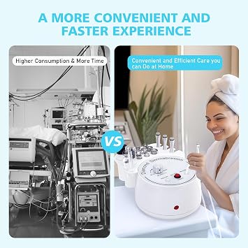 3 in 1 Diamond Microdermabrasion Dermabrasion Machine (White)