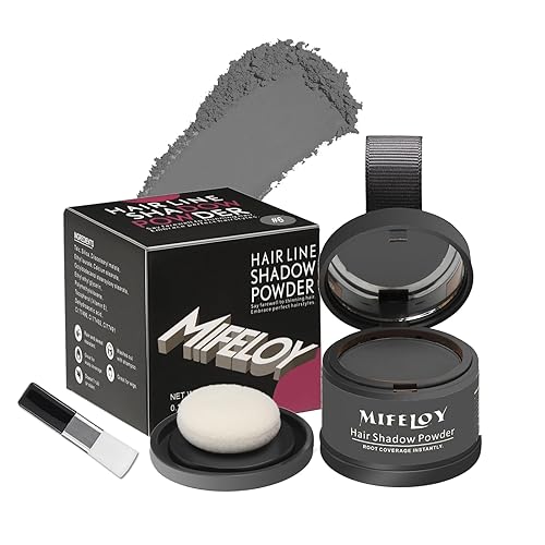 Miniatura 7 de Polvo de retoque de raíz, cobertura de cabello gris al instante, sombra de cobertura de raíces de color para mujeres para adelgazar la línea del