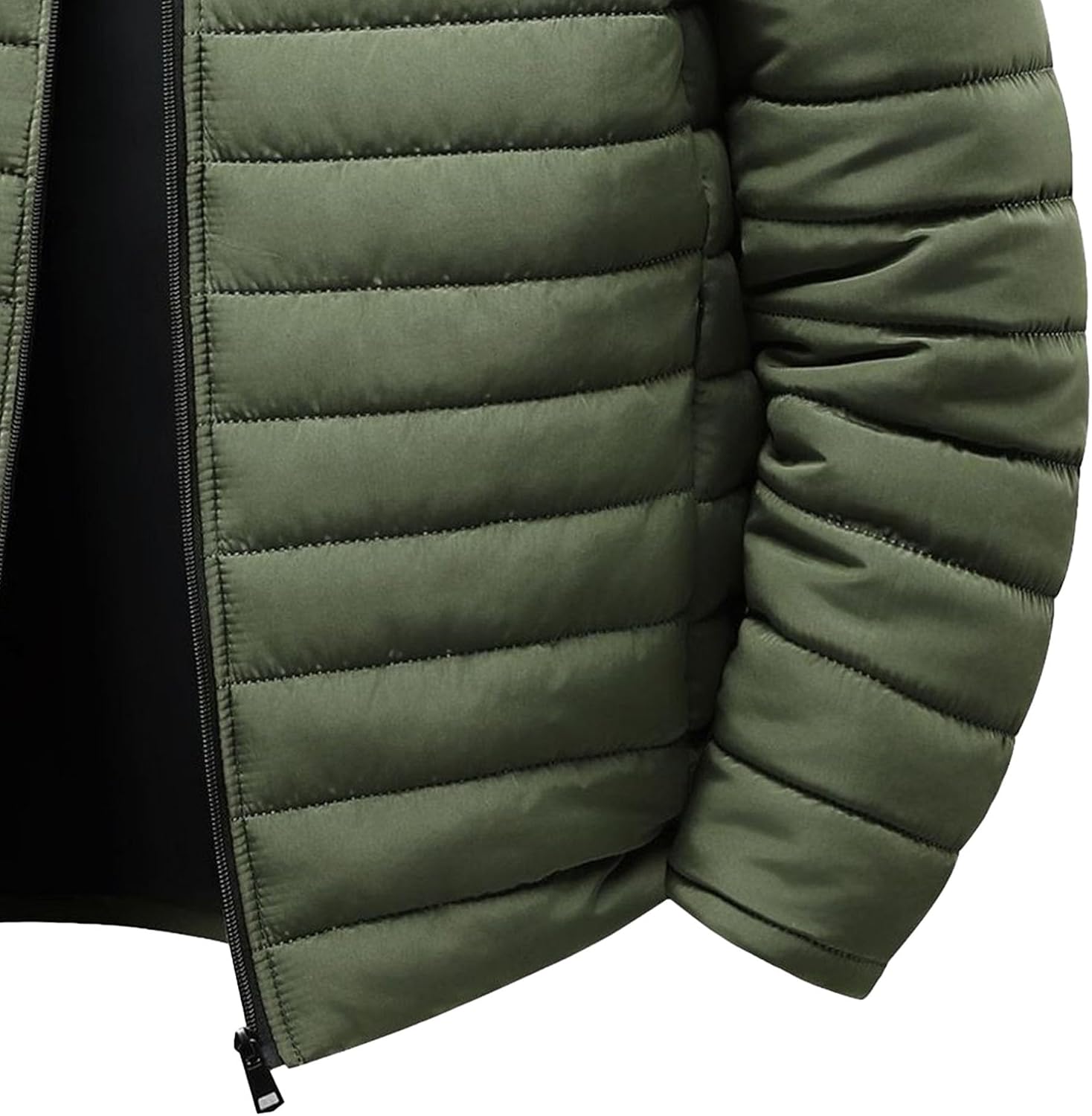 Maiyifu-GJ Men's Puffer Jacket Lightweight Windproof Winter Down Coats Warm Thicken Ski Coat Parka Outerwear