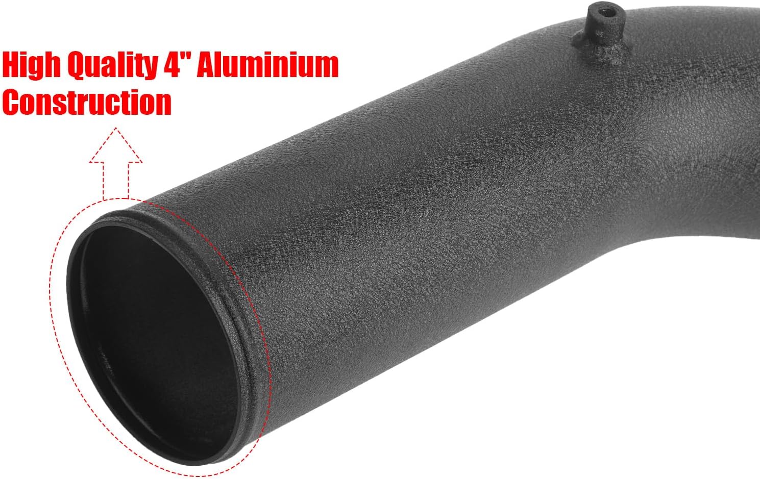 4" Cold Air Intake Pipe Kit with Filter Fits Ford 1999-2003 Power-stroke 7.3L Diesel Engine, F-250 F-350 F-450 Excursion Super Duty 7.3L Diesel Models