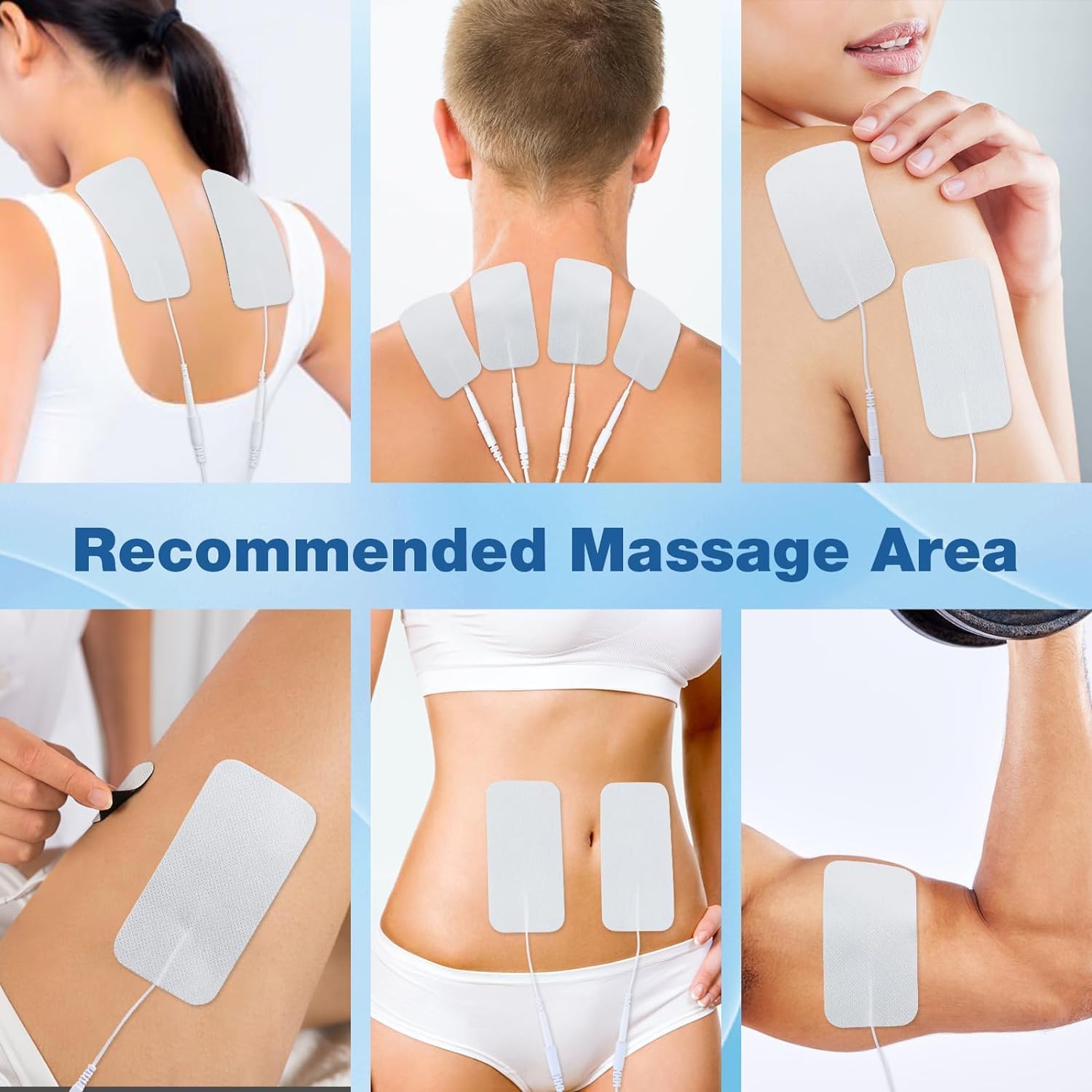 10 PC Machine Self-Adasive Tens Electrode Pad, Massagar Patch, Muscle Stimulating Heating Electrode Paad Paad In Therapy Patch disposable therapy electrode pads 10 PC Machine Self-Adasive Tens Electrode Pad, Massagar Patch, Muscle Stimulating Heating Electrode Paad Paad In Therapy Patch disposable therapy electrode pads