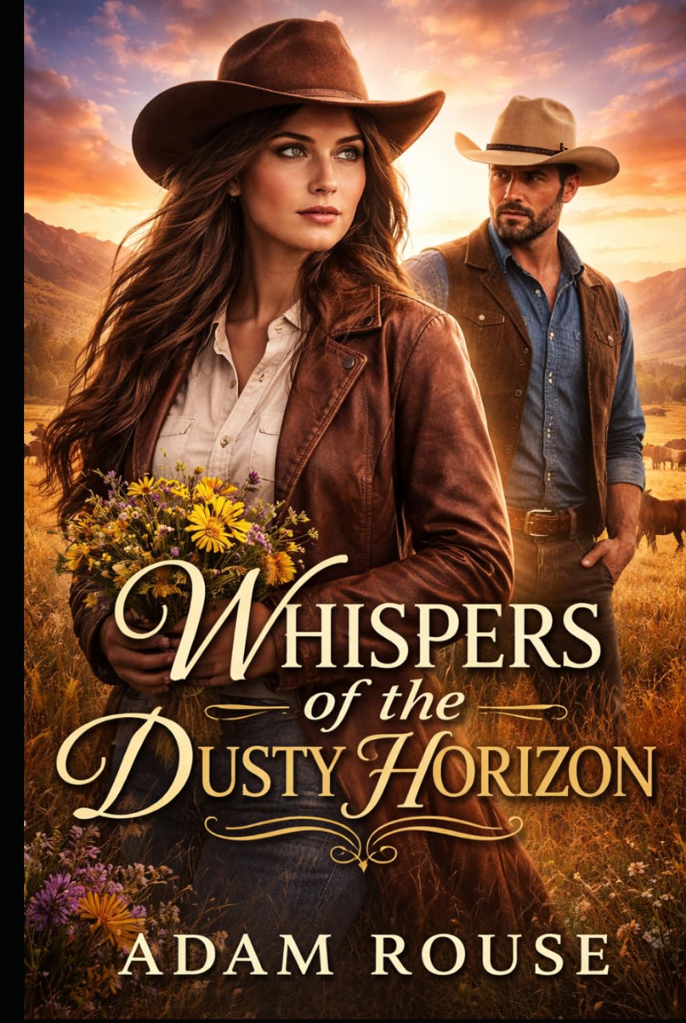 WHISPERS OF THE DUSTY HORIZON: A Sweet Western Romance Novel