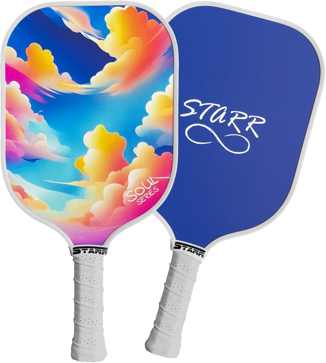 STARR Soul Series Pickleball Paddle | 13mm Honeycomb Core | Fiber Glass Surface