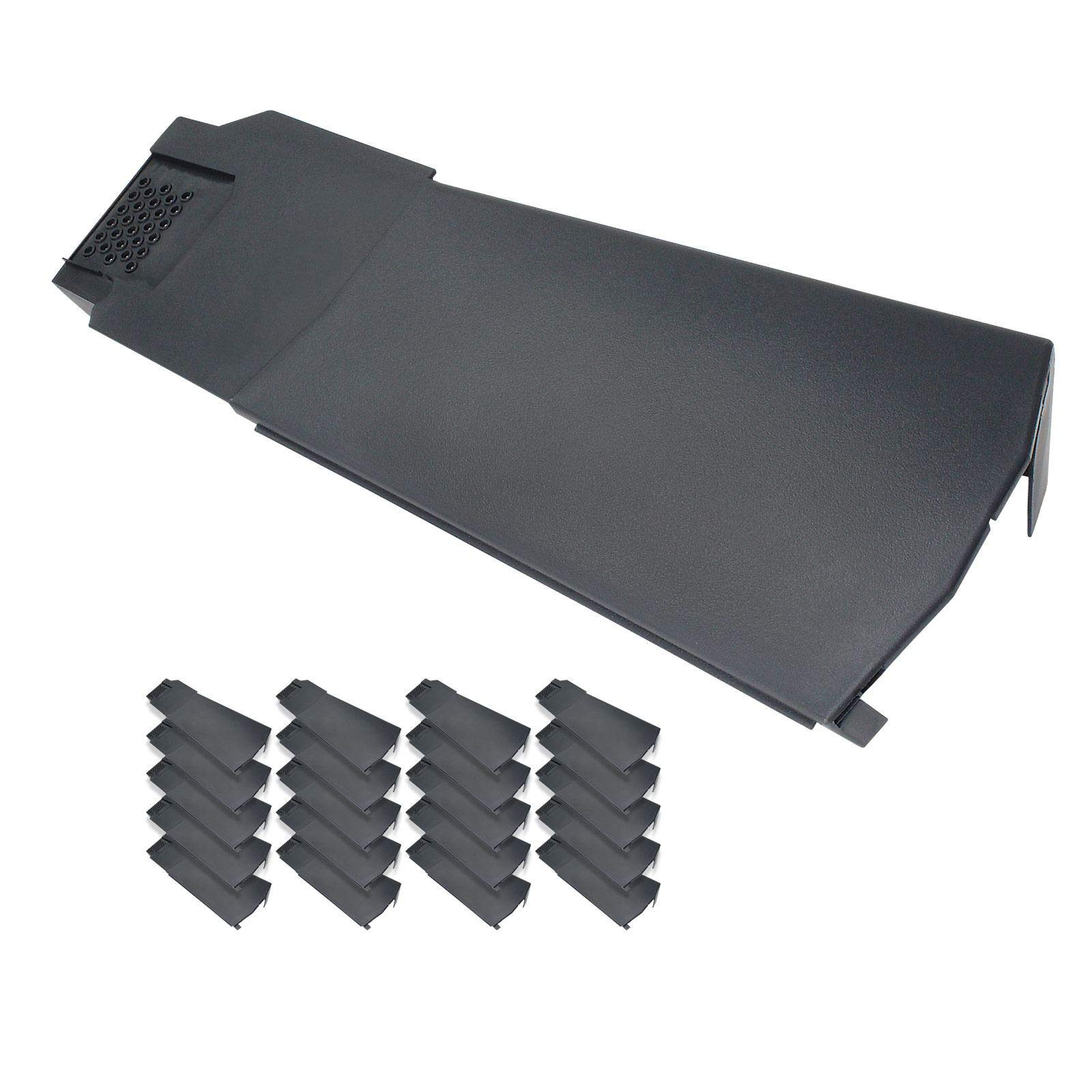 Klober KR9785-0429 Contract Dry Verge Unit (20 Pack) - Left, Grey