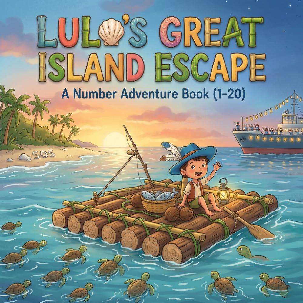 Lulo's Great Island Escape: A Number Adventure Book