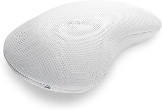 TEMPUR Sonata Kopfkissen Memory Foam, ergonomisches Nackenstützkissen für Rücken- und Seitenschläfer, Liegefühl fest, M (61 x 40 x 11 cm), Weiß