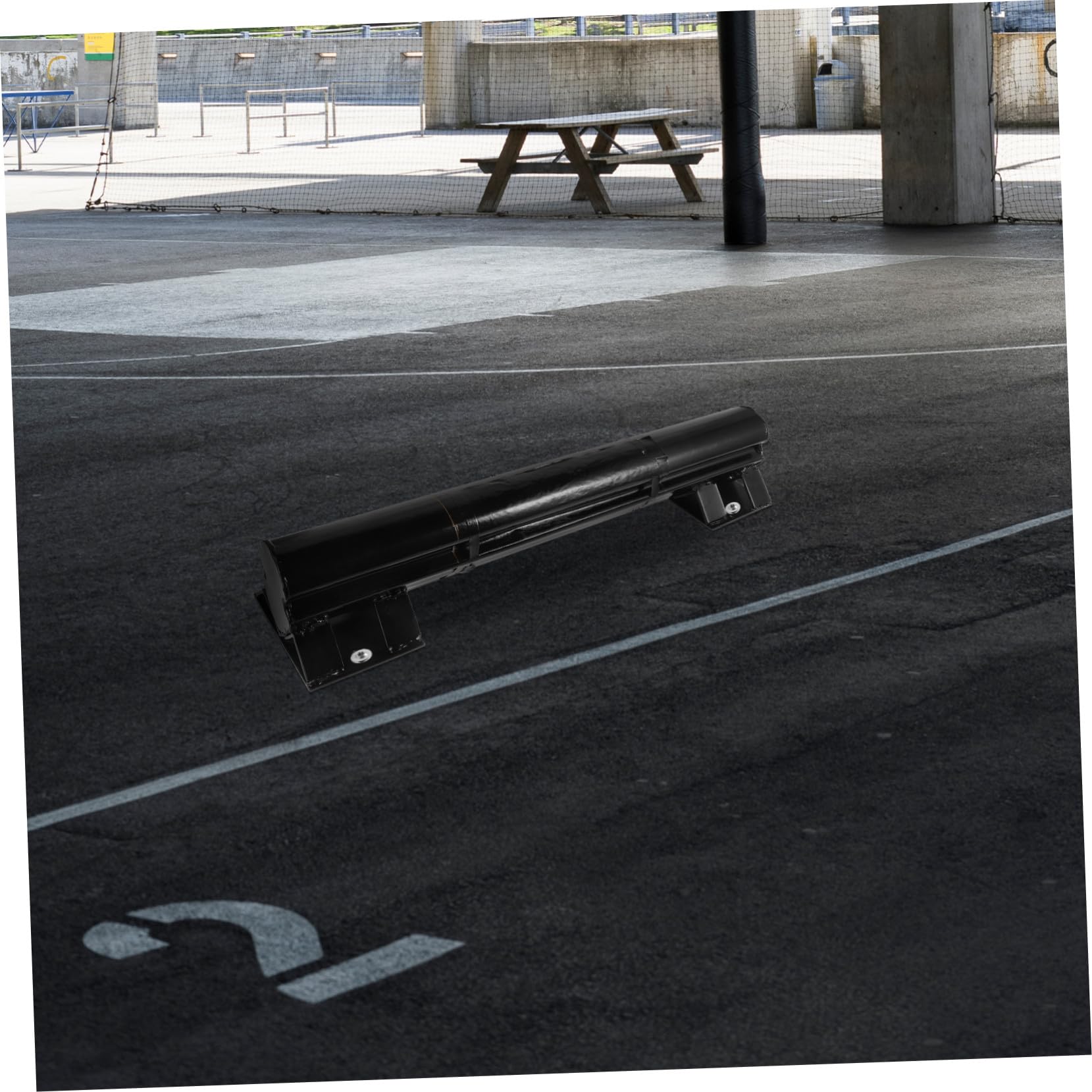 Ciieeo Butée De Stationnement pour Garage Butée De Parking pour Voiture Bloc De Stationnement Usage Domestique Et Commercial