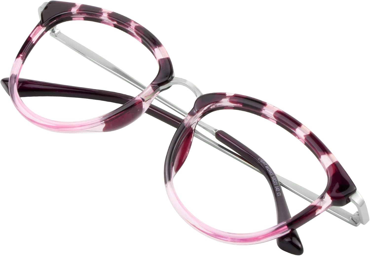 VisionGlobal Blue Light Blocking Glasses for Women/Men, Anti Eyestrain, Computer Reading, TV Glasses, Stylish Oval Frame