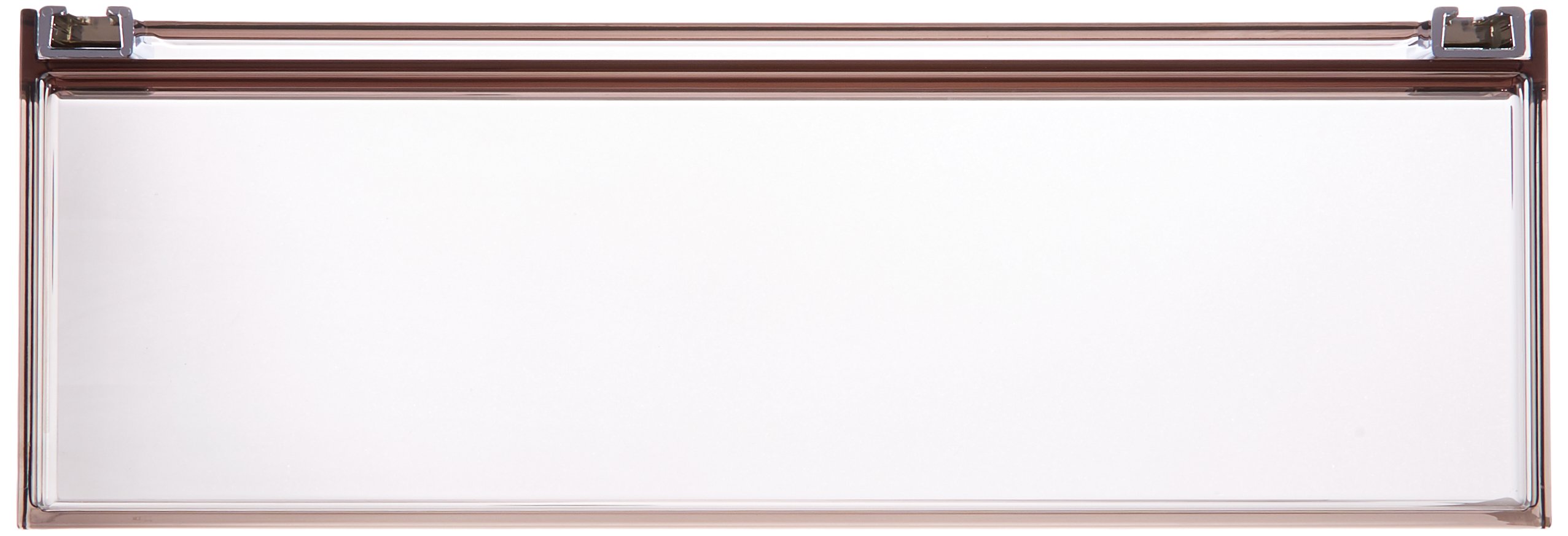 Kartell Shelfish Mensola, Cristallo Trasparente