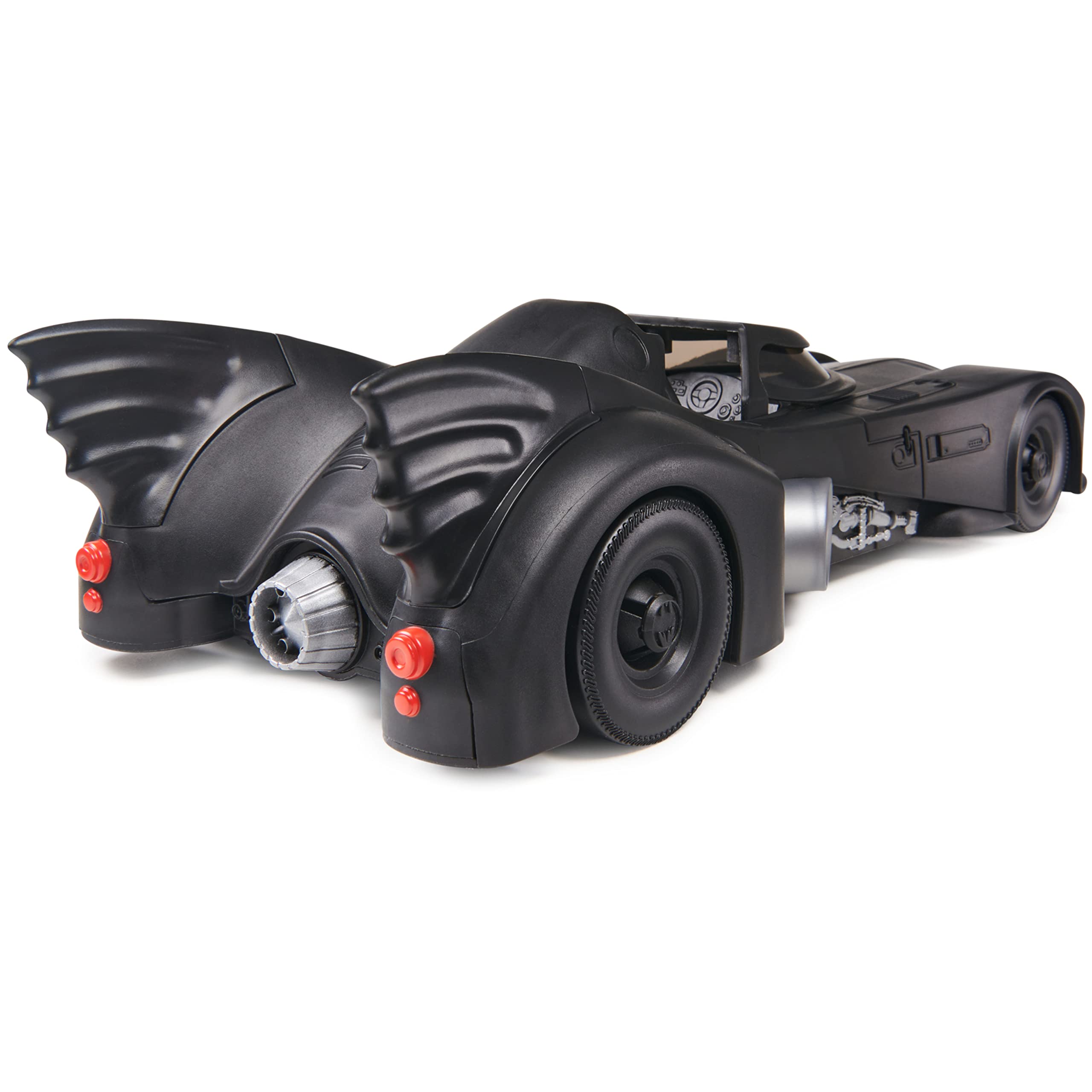 DC Comics, paquete de 3 artículos de The Flash, incluye a The Flash Young Barry, Batman y el Batmóvil, figuras de acción de 10 cm, coleccionable de la película