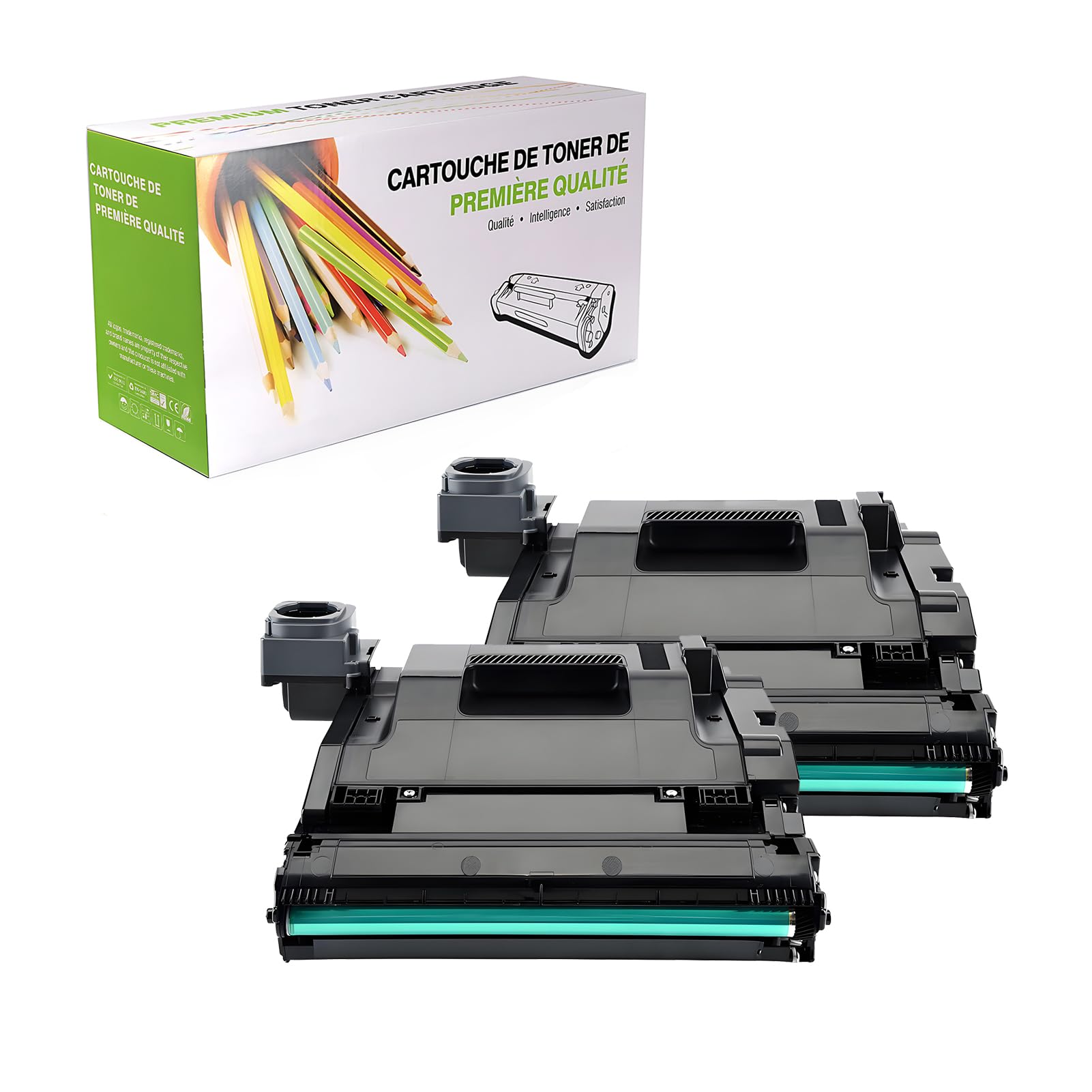 Kompatybilny zamiennik zespołu bębna dla HP 109A W1109A do użytku z HP Laser NS 1020W 1020 1020C MFP 1005C 1005 1005W drukarką, (czarny – 20000 stron),2 pack