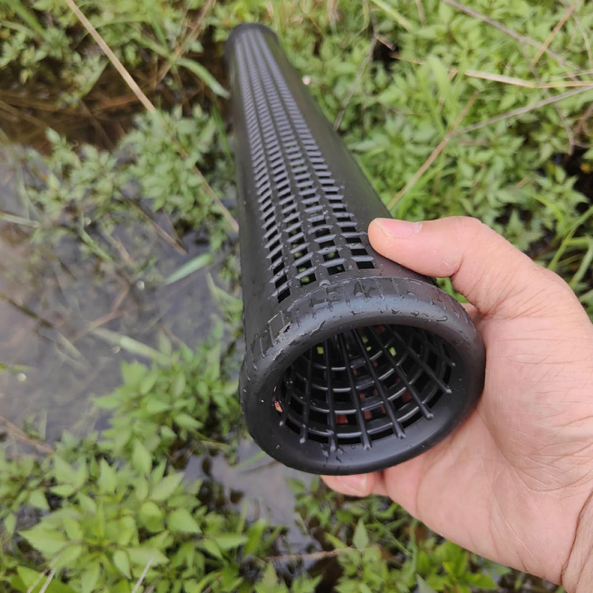 Extended Black Spiral Mouth EEL Trap Fishing Cage Net Portable Crawfish Shrimp Catcher Fish Supplies Outdoor Bait Trap for Freshwater Fishing