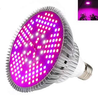 Iluminación para plantas 100W E27 Bombillas de luz 150 Leds Grow Lamp de interior Jardín de efecto invernadero y plantas hidropónicas Full Spectrum