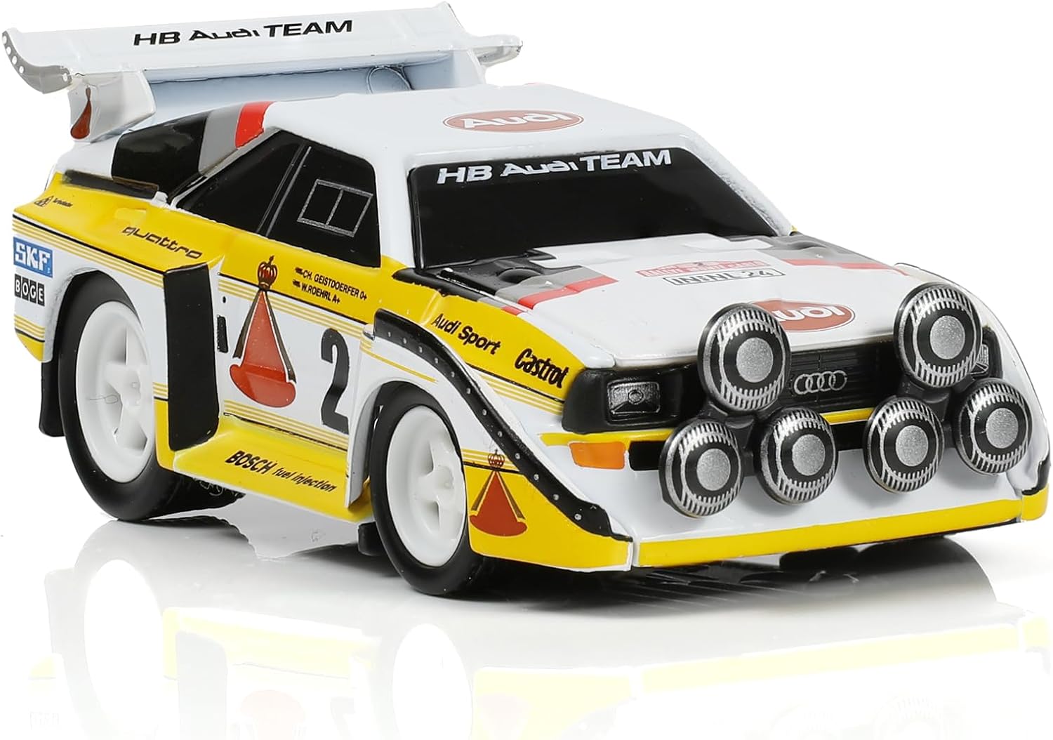 Amazon.com: Risopen Compatible for Audi Sport Quattro Car Model Toy 1/ ...