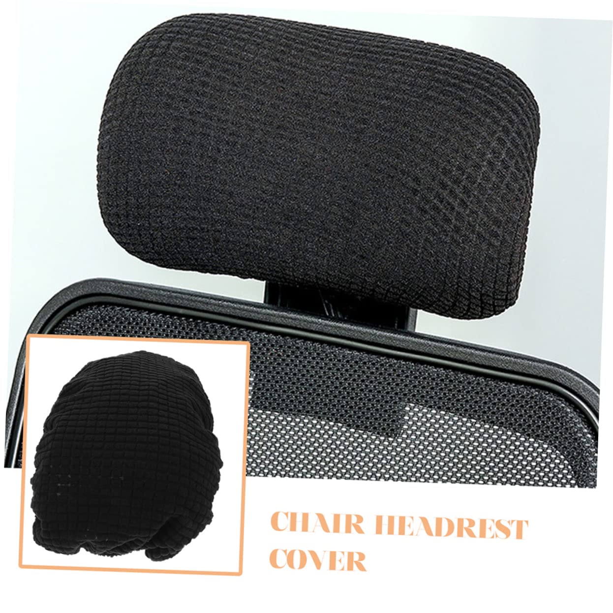 Alipis 4 Set Copricuscino Per Sedia Girevole Copricuscino Impermeabile Federe Cuscini Impermeabili Rimovibile Copertina Poggiatesta Coperchio Di Ricambio Copertura Impermeabile 2 Pezzi*4