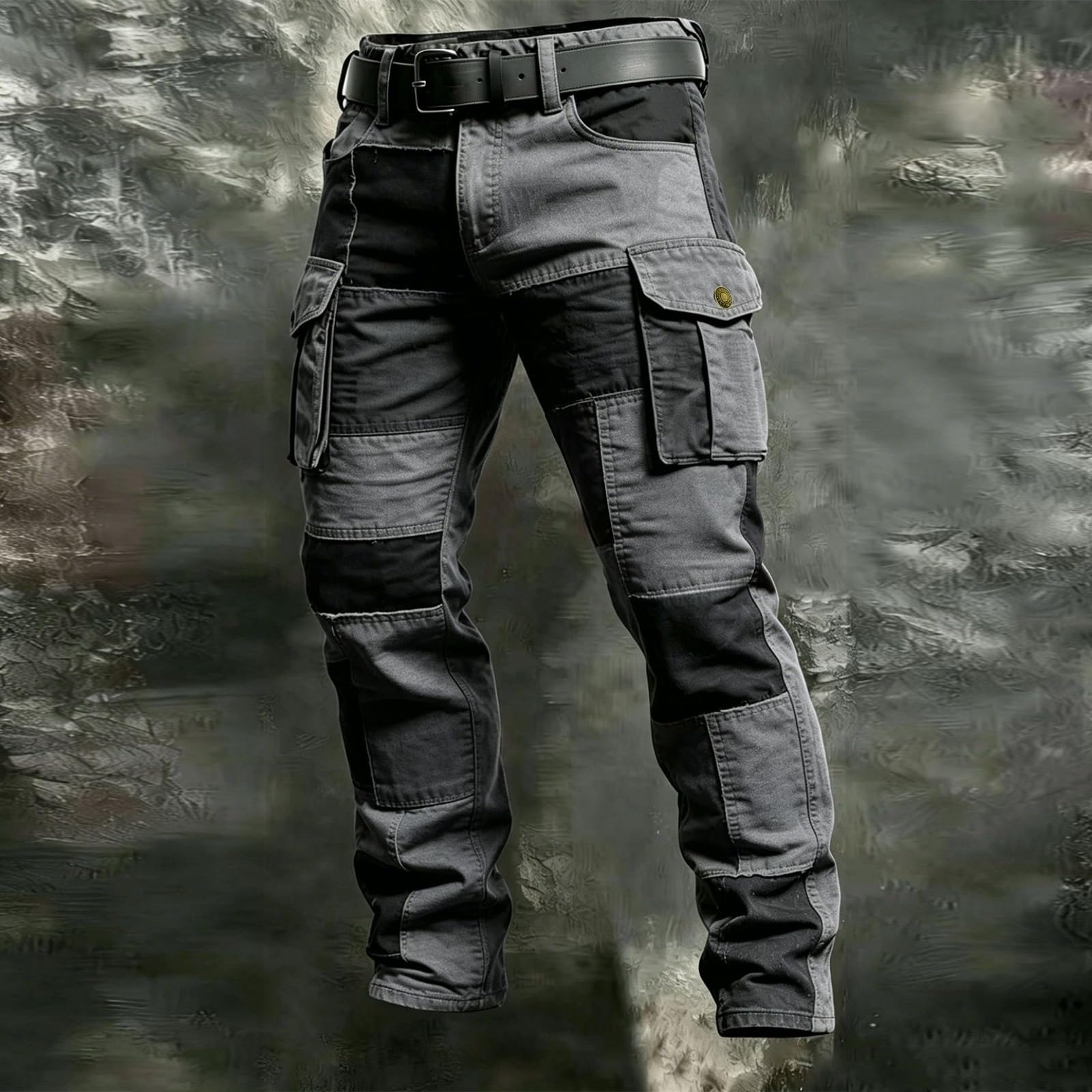 Pantalon Tactique éLastique pour Hommes,Militaire Résistant à l'eau pour Le Combat,Camouflage D'Entraînement pour Les Forces Armées