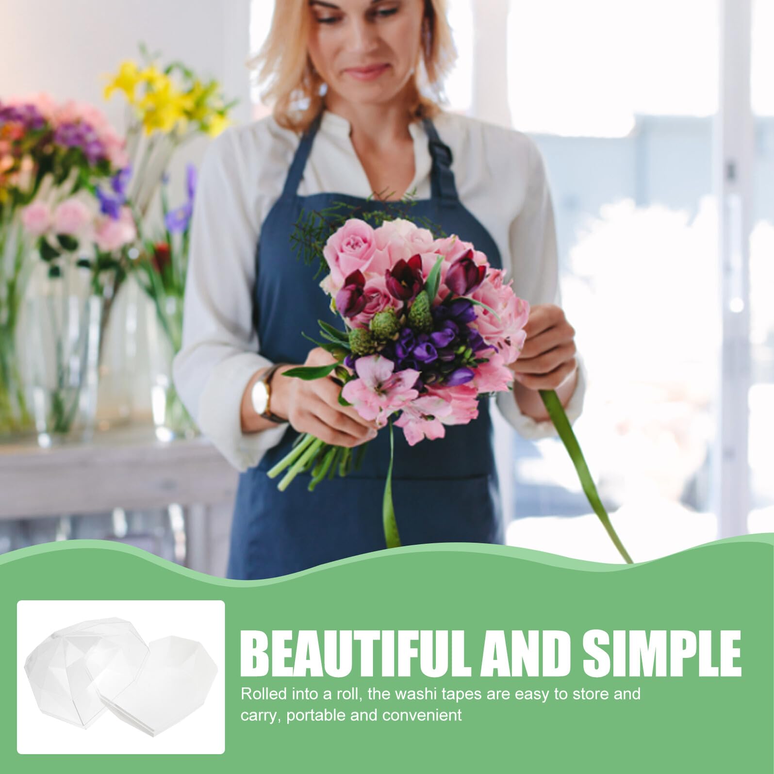 Homoyoyo Herzförmige Acrylbox für Blumenarrangements Leichter und Tragbarer Blumenkasten Transparente Geschenkbox für Hochzeit und Valentinstag