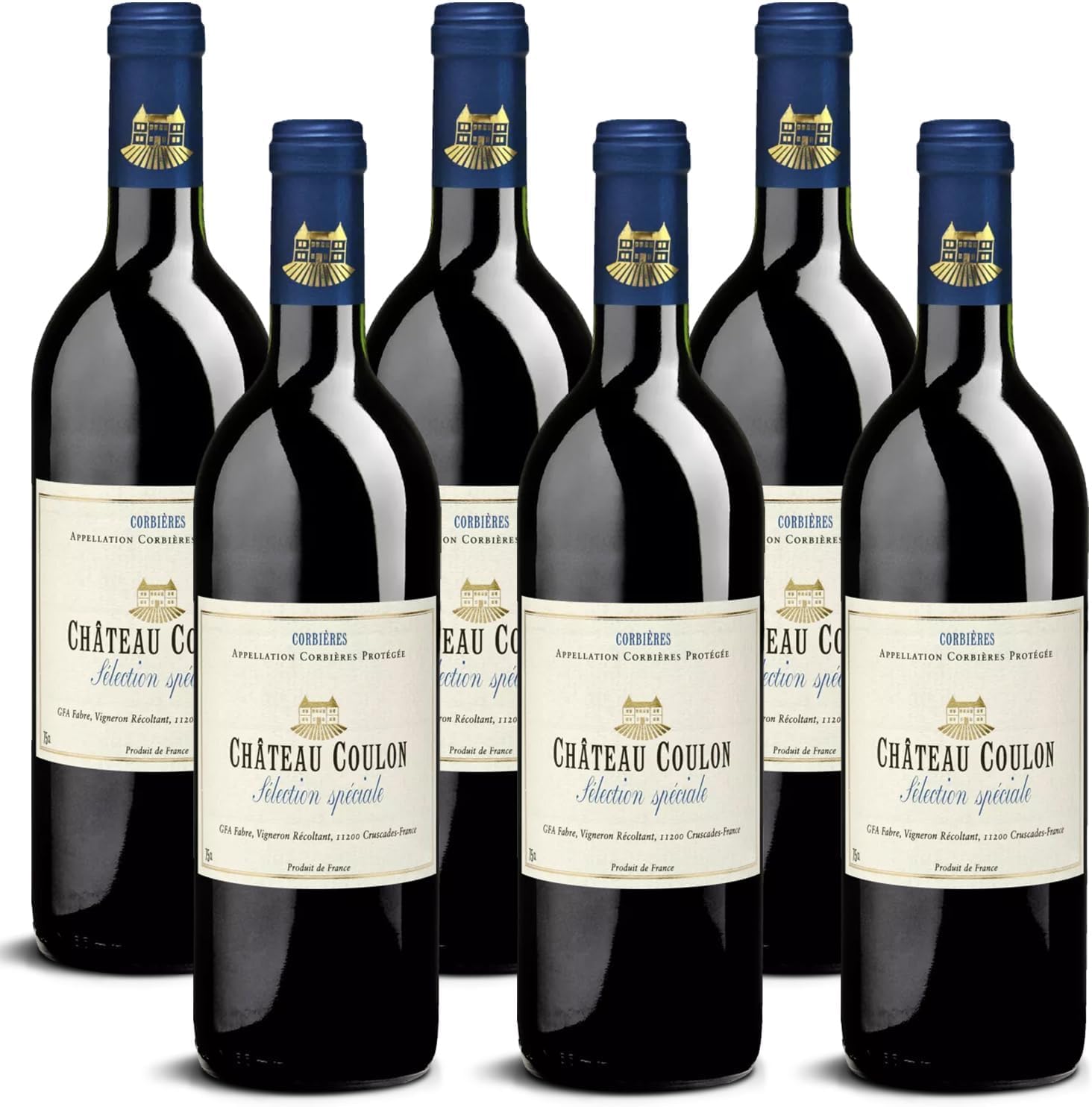 DELINAT – Château Coulon Sélection spéciale 2022 – Französischer Rotwein trocken – Bio-Wein aus Languedoc, vegan