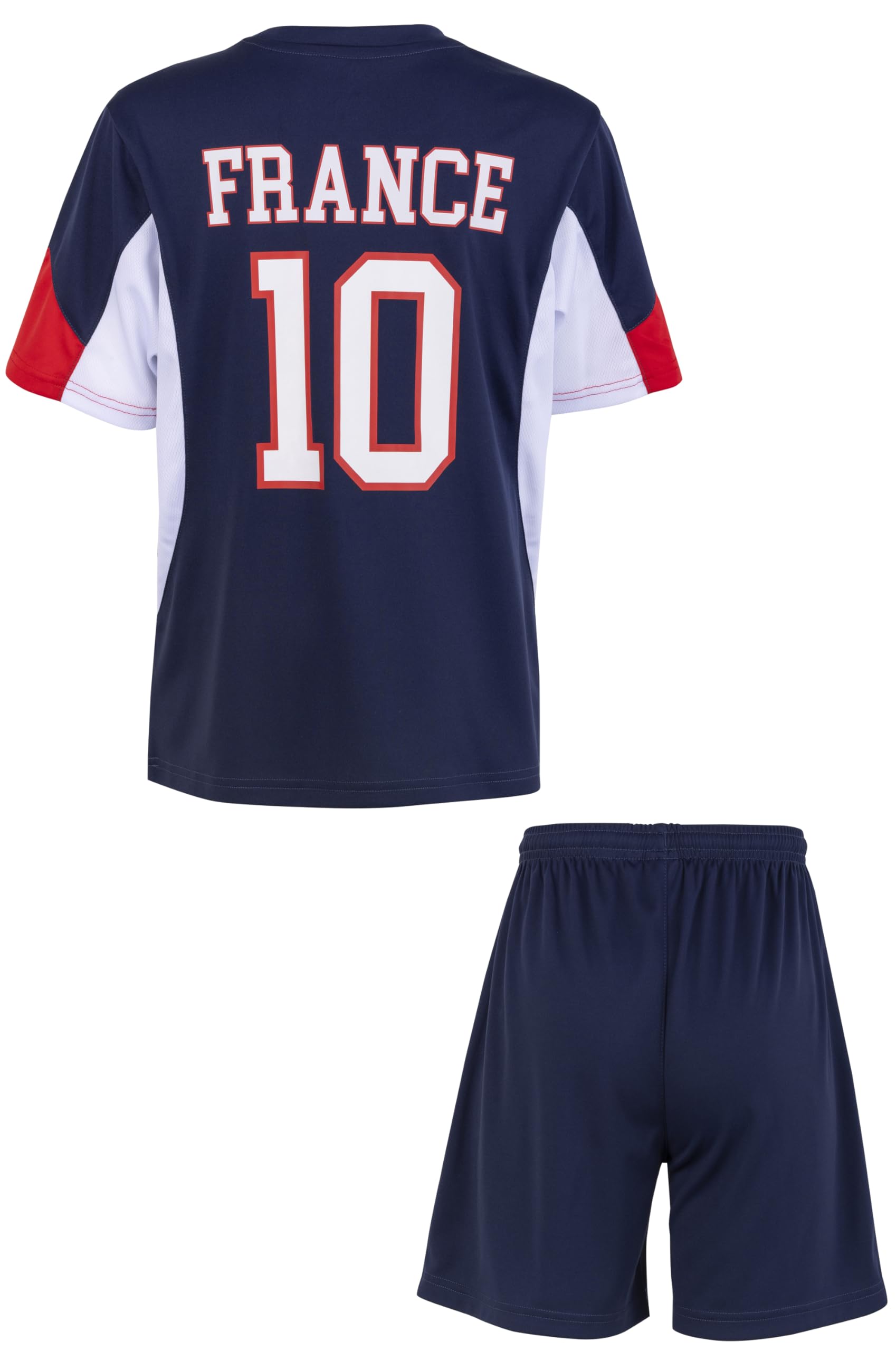 FFF Ensemble Maillot Short Collection Officielle Equipe de France de Football
