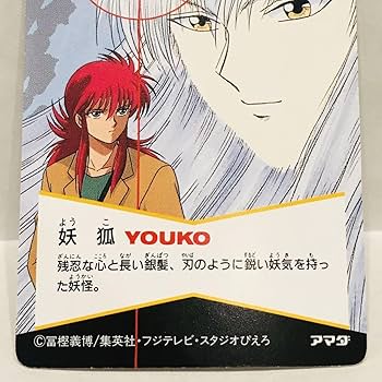 【A312】幽遊白書　アマダなど　カード　101枚　まとめ売り Amazon.co.jp: アマダ 幽遊白書 PPカード 121 戸愚呂(弟)100% : 文房具