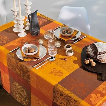 Garnier Thiebaut Mille Bois D'Automne Tablecloth